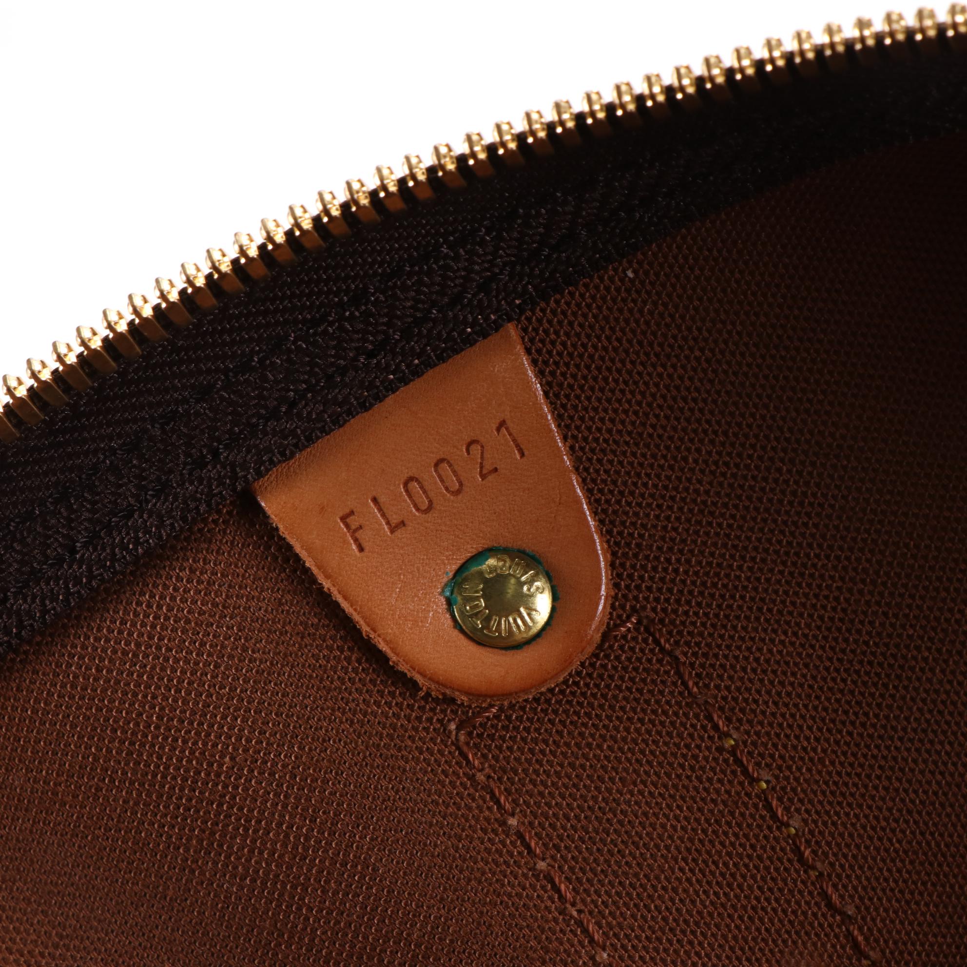 Louis Vuitton Keepall 50 in Monogram Canvas and Vachetta Leather