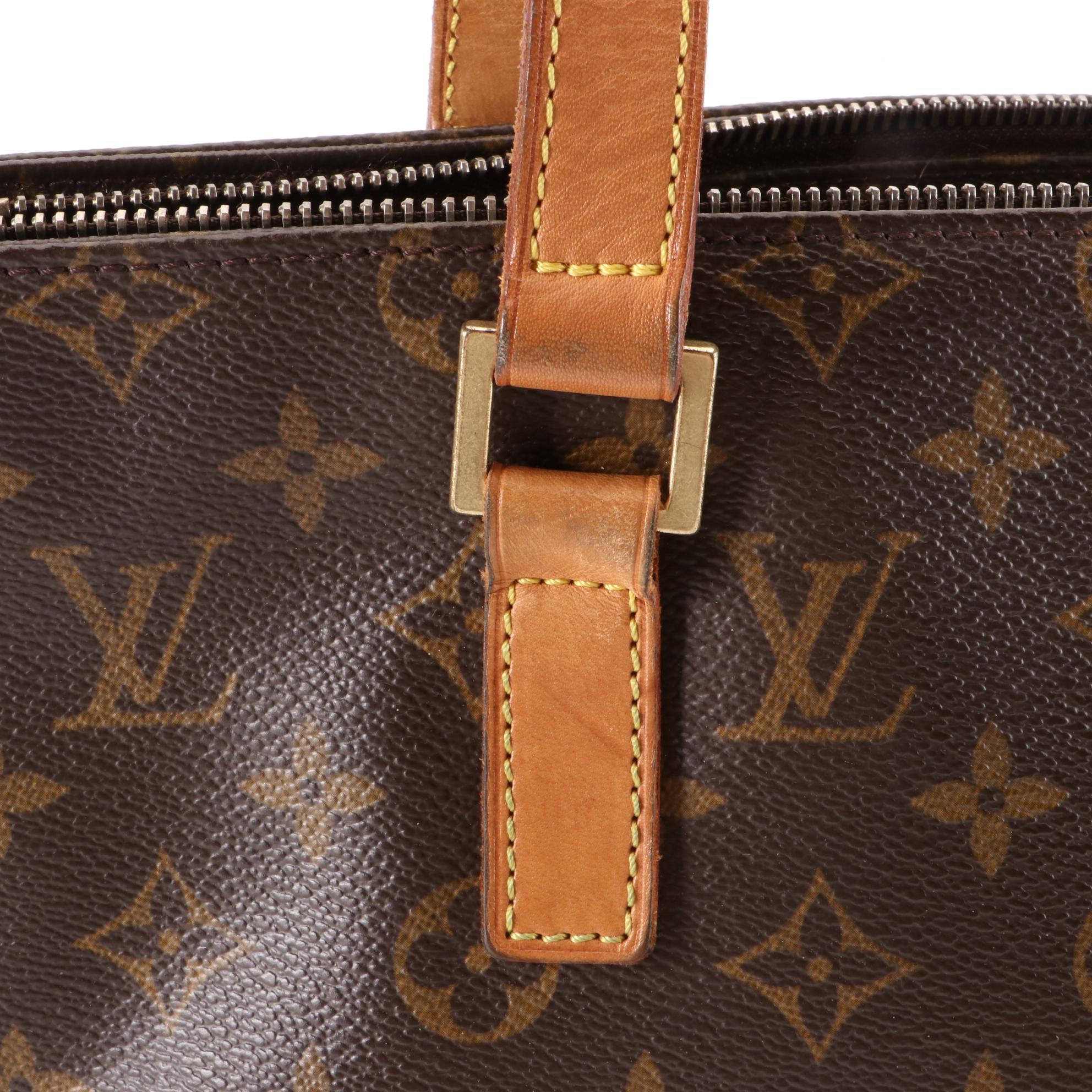Louis Vuitton Cabas Piano Tote in Monogram Canvas and Vachetta Leather