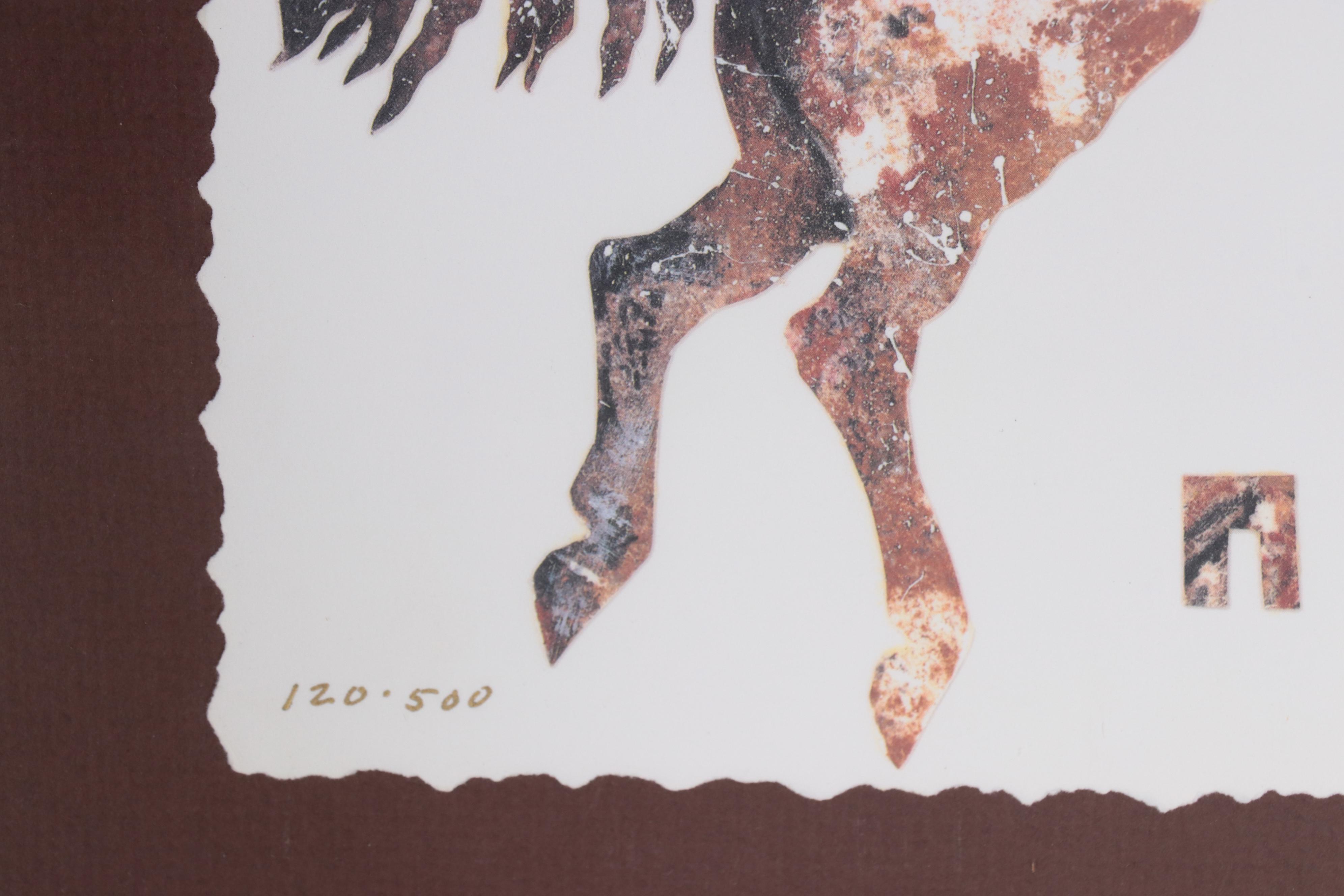 King Kuka Nature Embossed Lithograph and Offset Lithographs