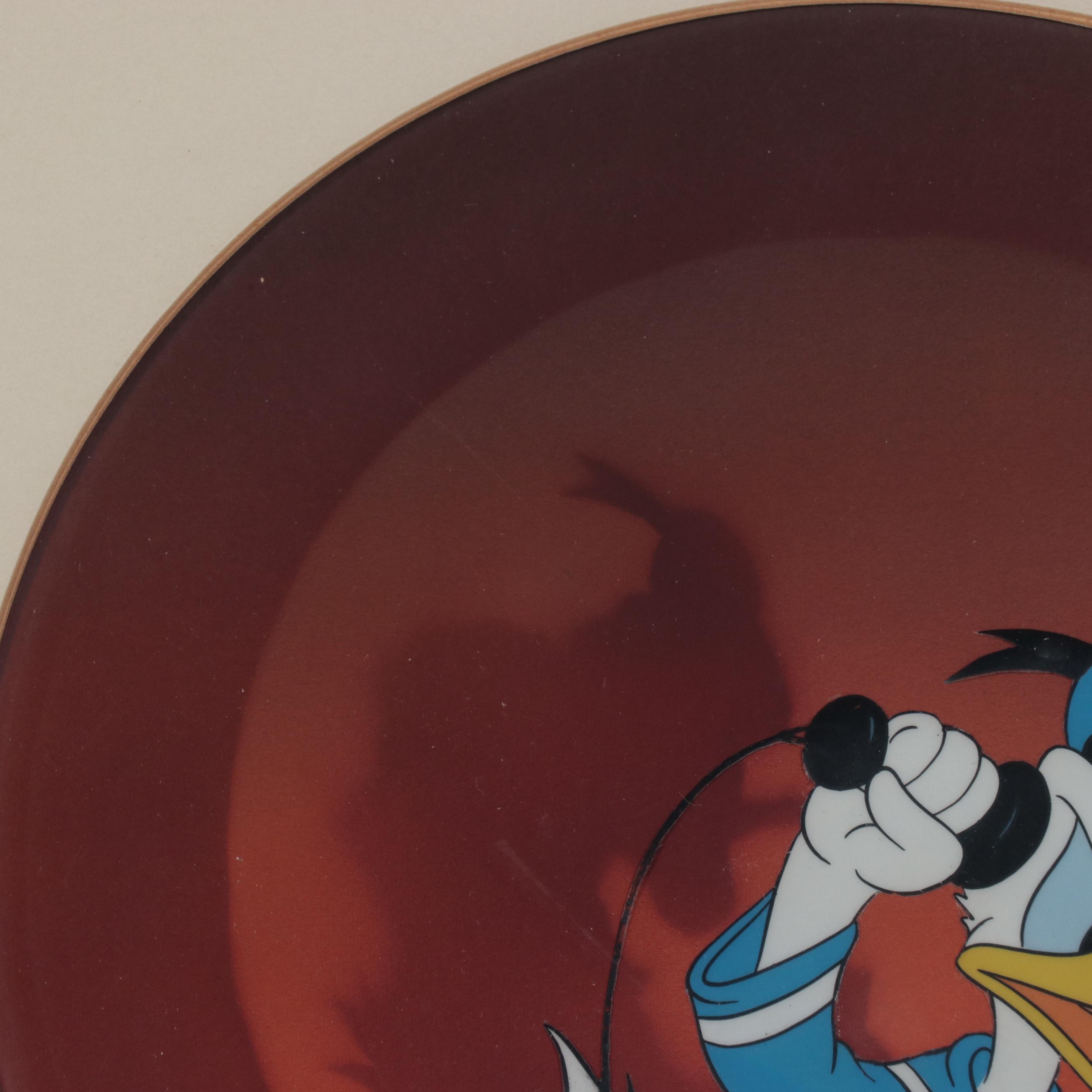 Walt Disney Signed "Der Fuehrer's Face" Animation Cel Setup, 1943