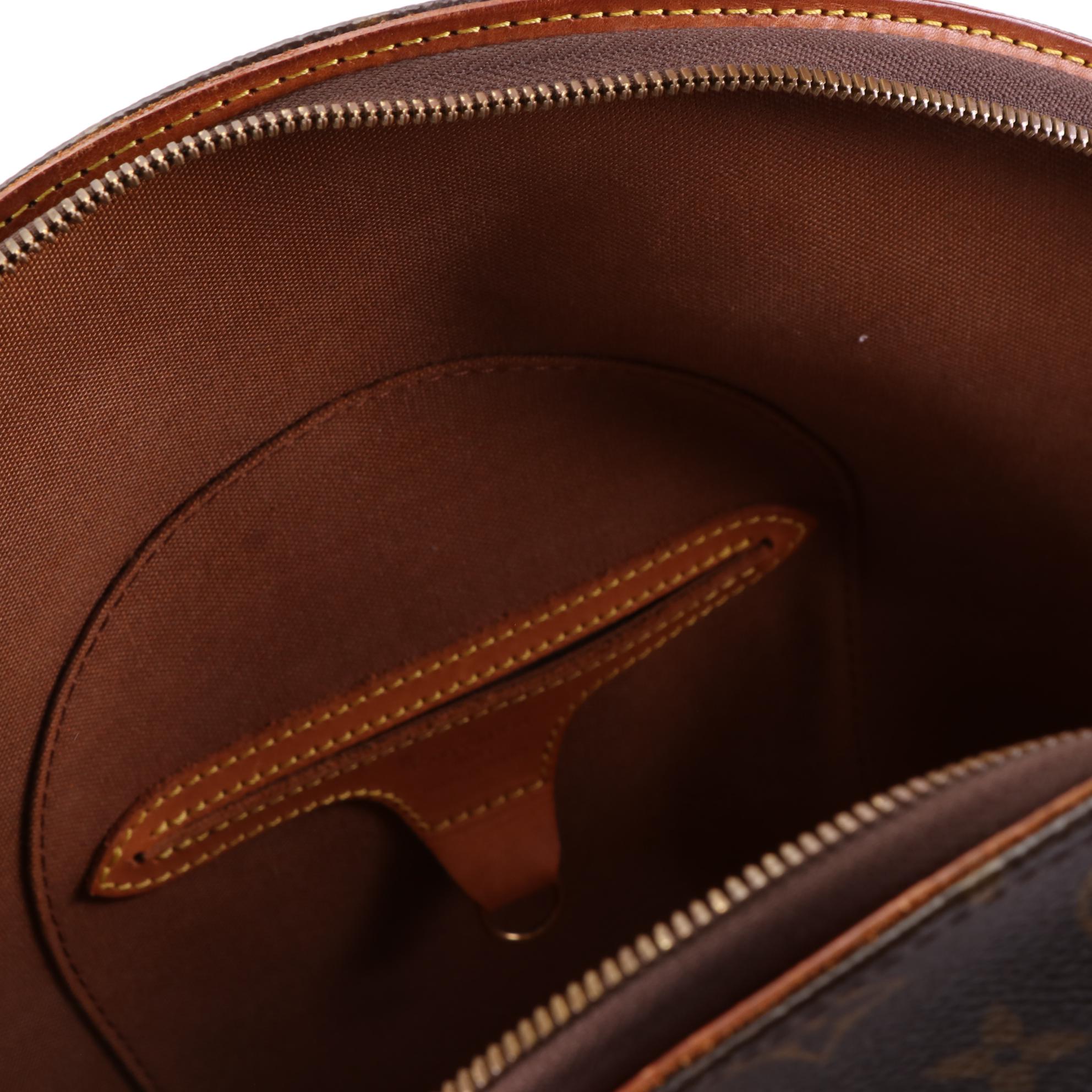 Louis Vuitton Ellipse MM in Monogram Canvas and Vachetta Leather