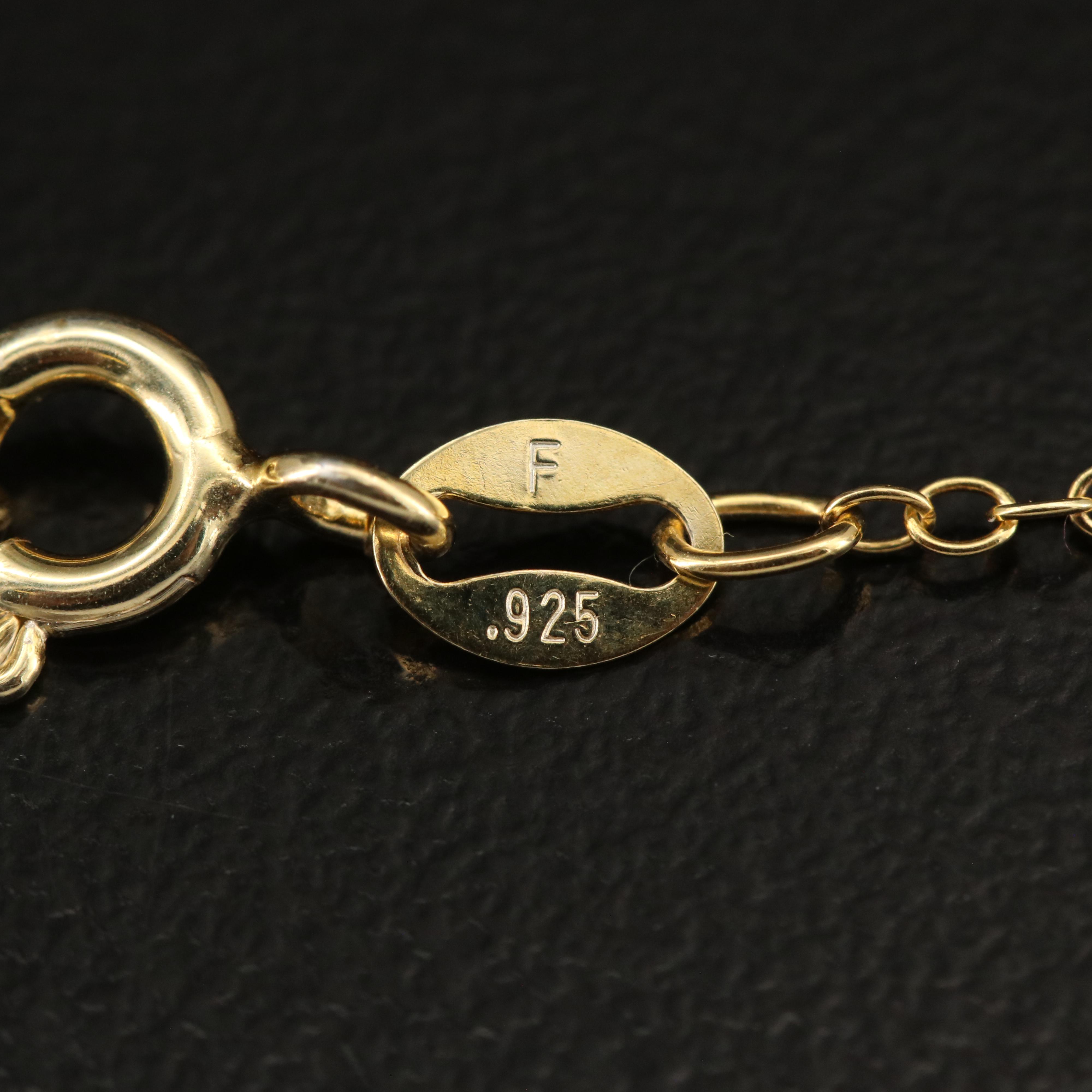 Sterling Diamond Elephant Pendant Necklace