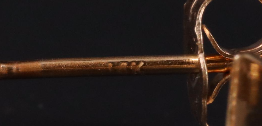 14K Reflective Multicolor Hoop Earrings