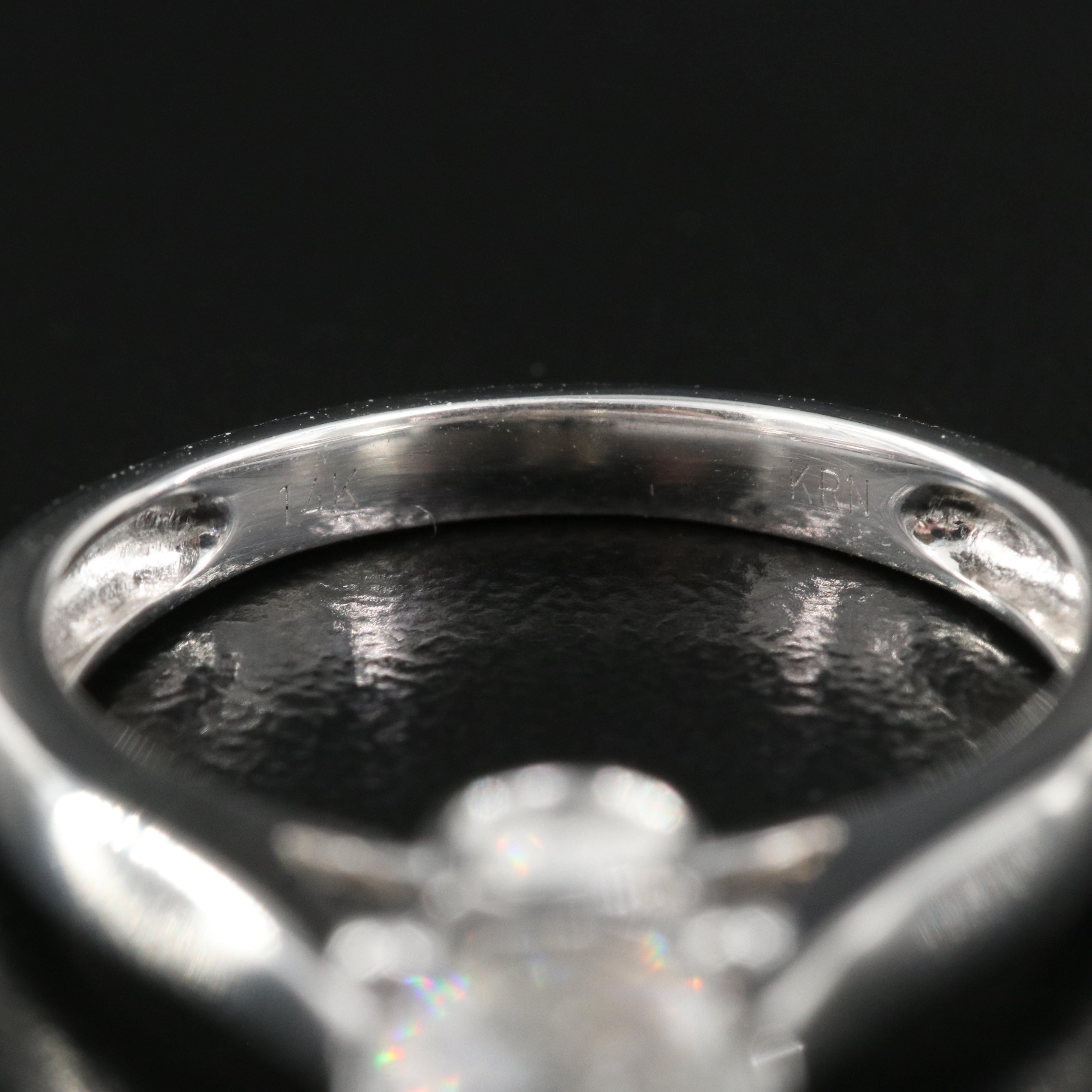 14K 1.09 CTW Diamond Ring