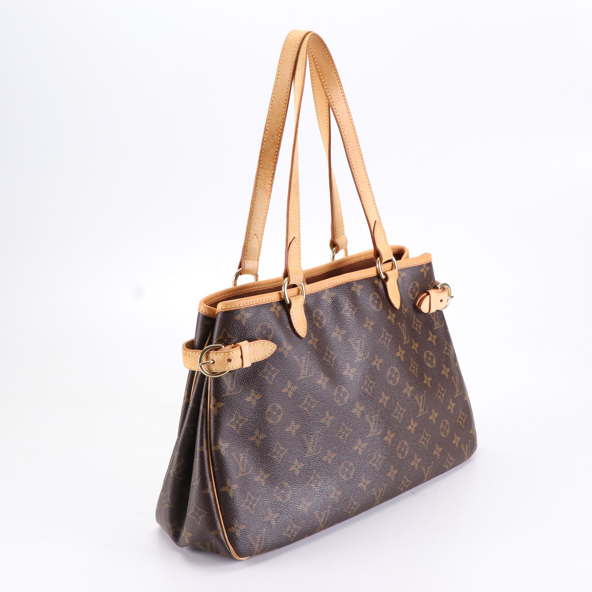 Louis Vuitton Batignolles Horizontal in Monogram Canvas and Vachetta Leather