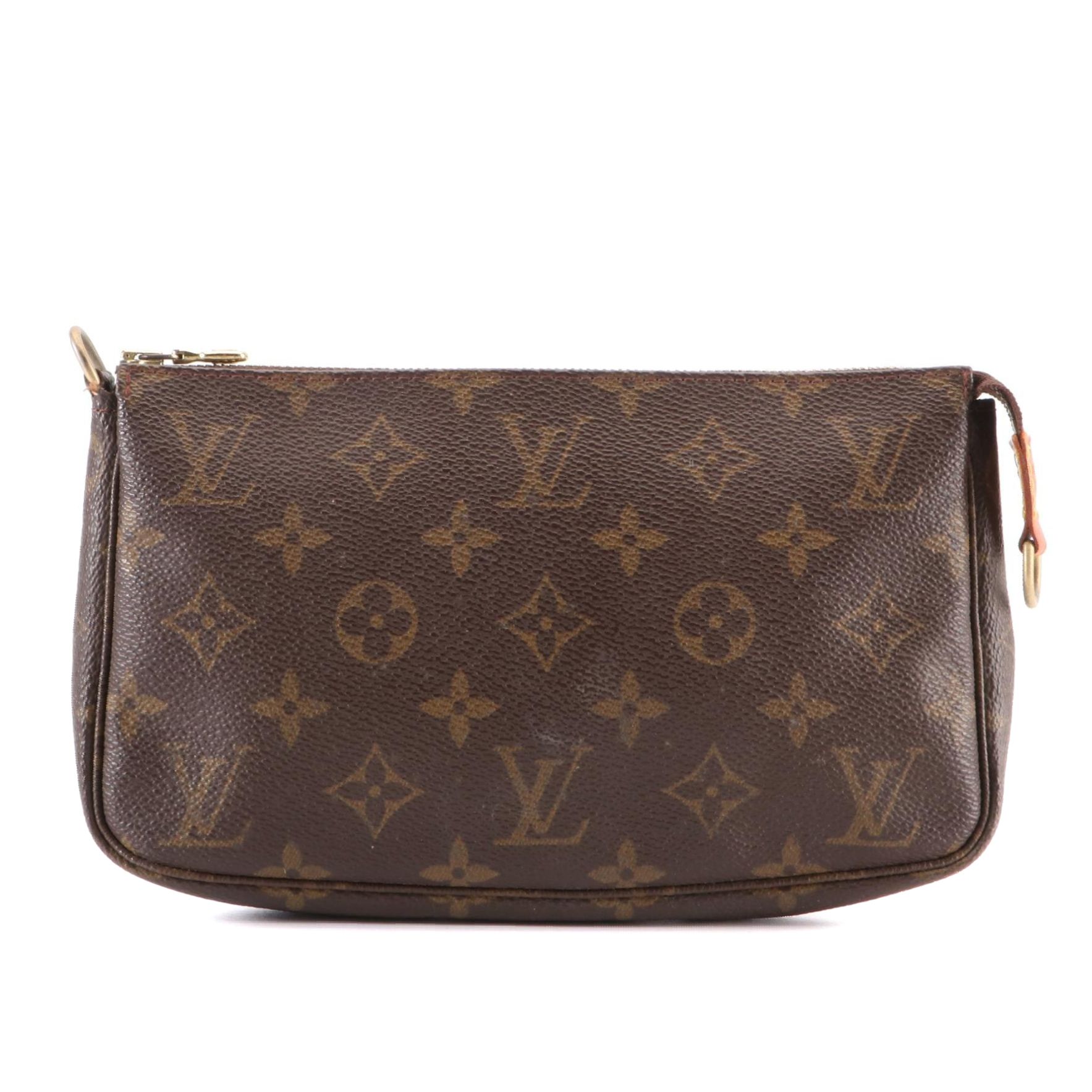Louis Vuitton Pochette Accessories in Monogram Canvas and Leather