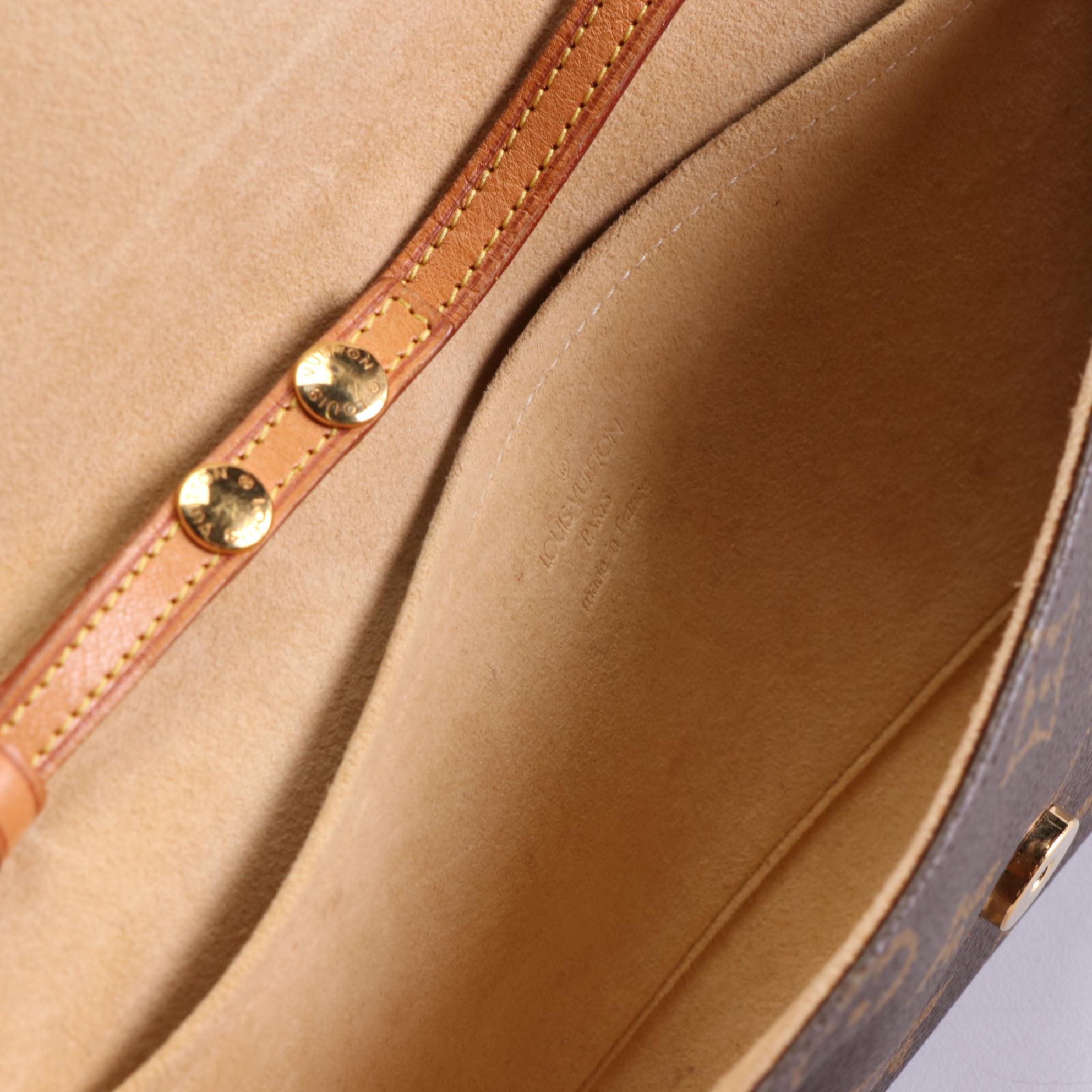 Louis Vuitton Twin Pochette GM in Monogram Canvas and Vachetta Leather