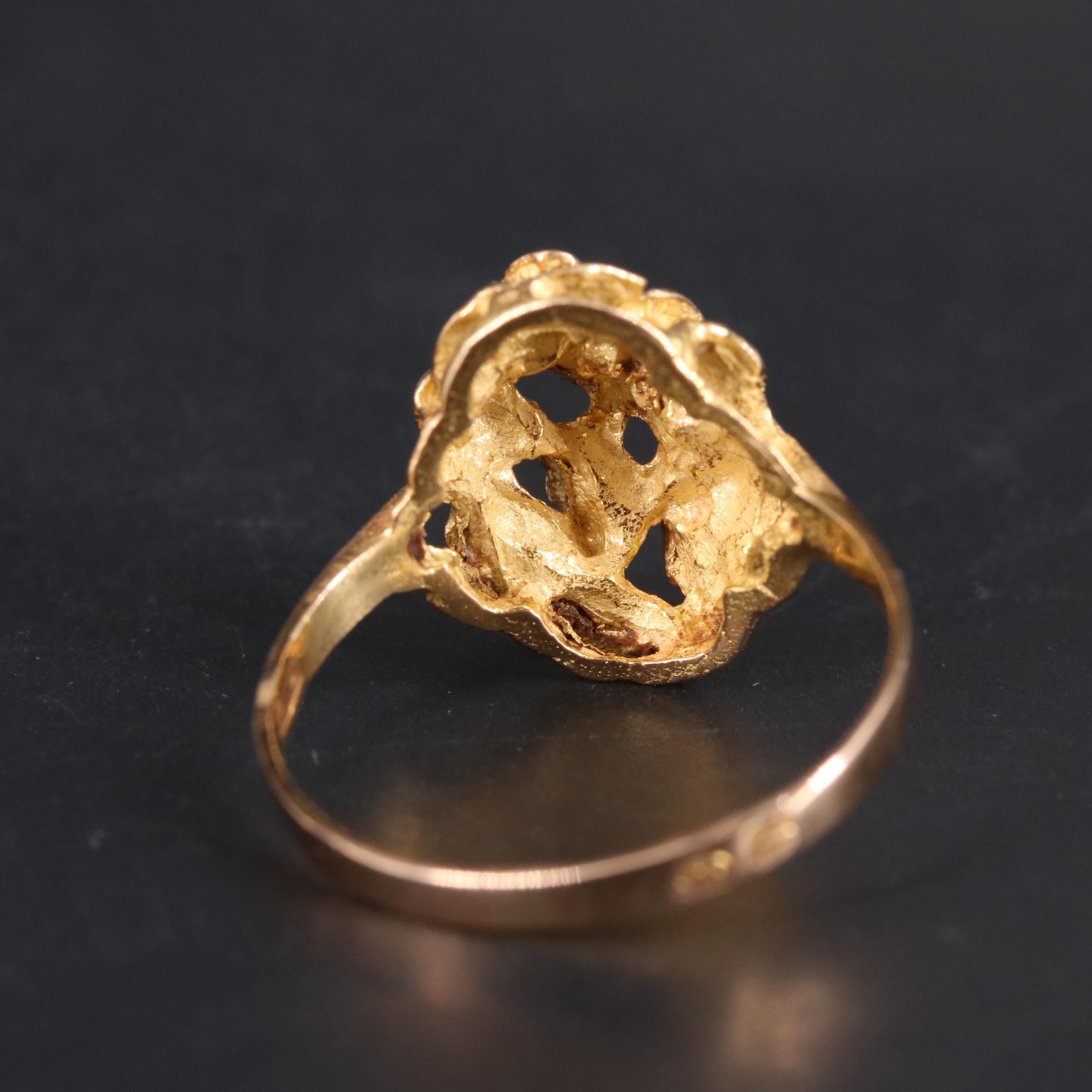 22K Nugget Ring