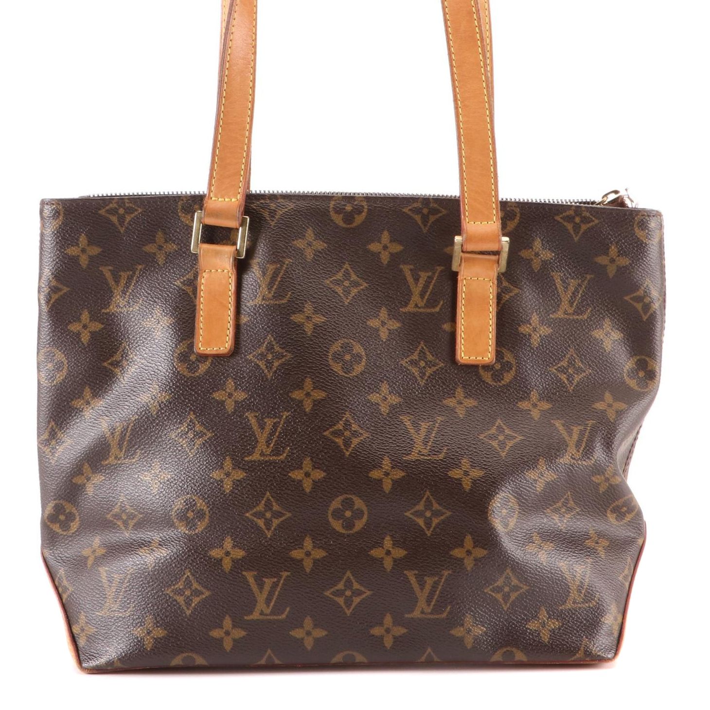 Louis Vuitton Cabas Piano Tote in Monogram Canvas and Vachetta Leather