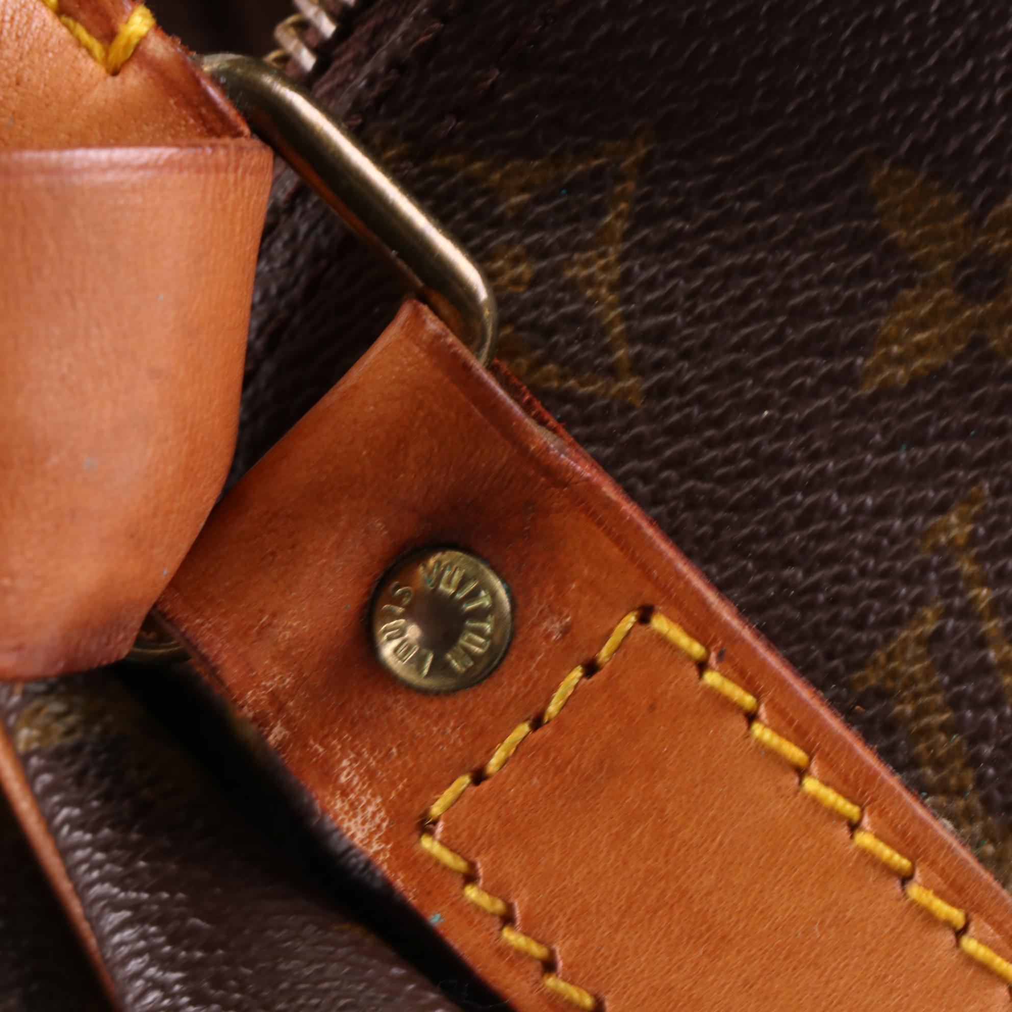 Louis Vuitton Keepall 45 in Monogram Canvas and Vachetta Leather