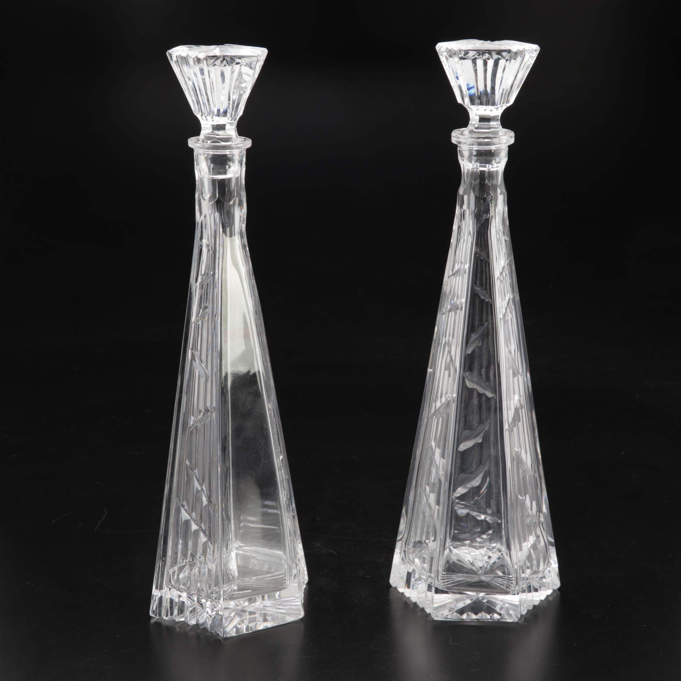 Baccarat Crystal Wine Decanters