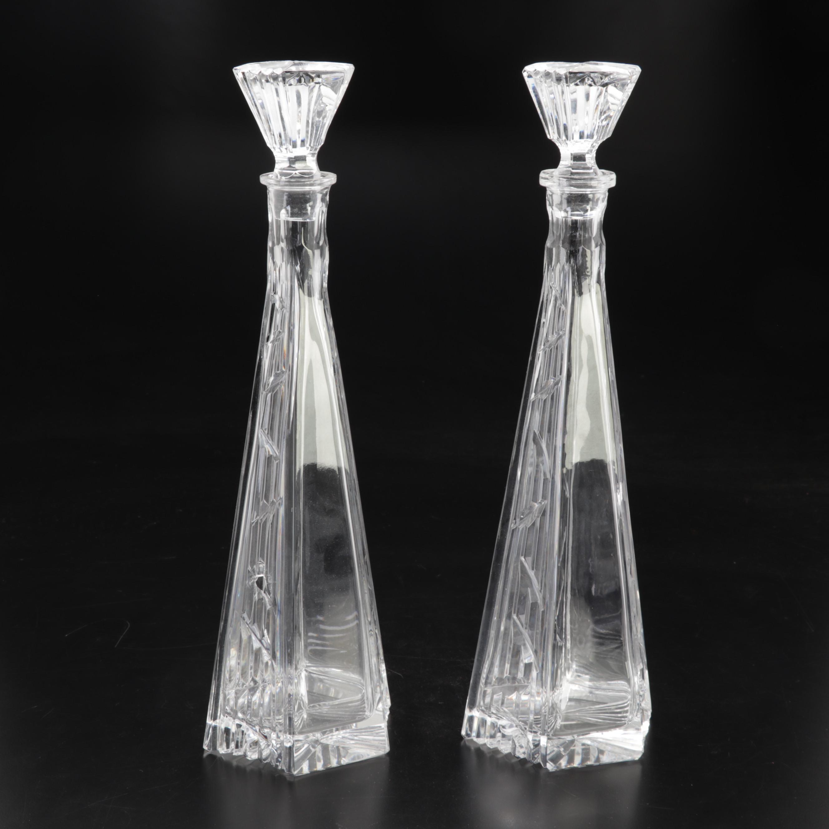 Baccarat Crystal Wine Decanters
