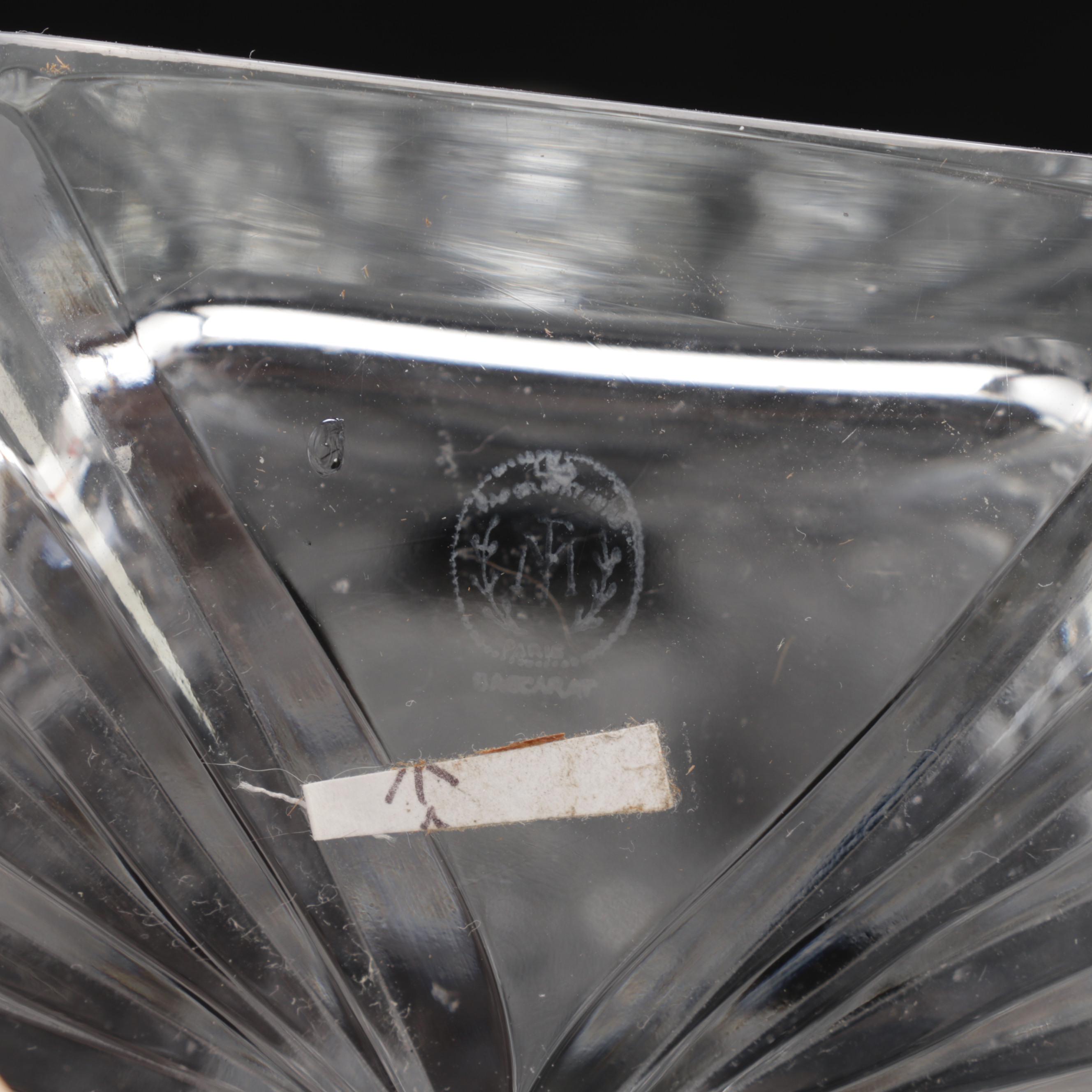 Baccarat Crystal Wine Decanters