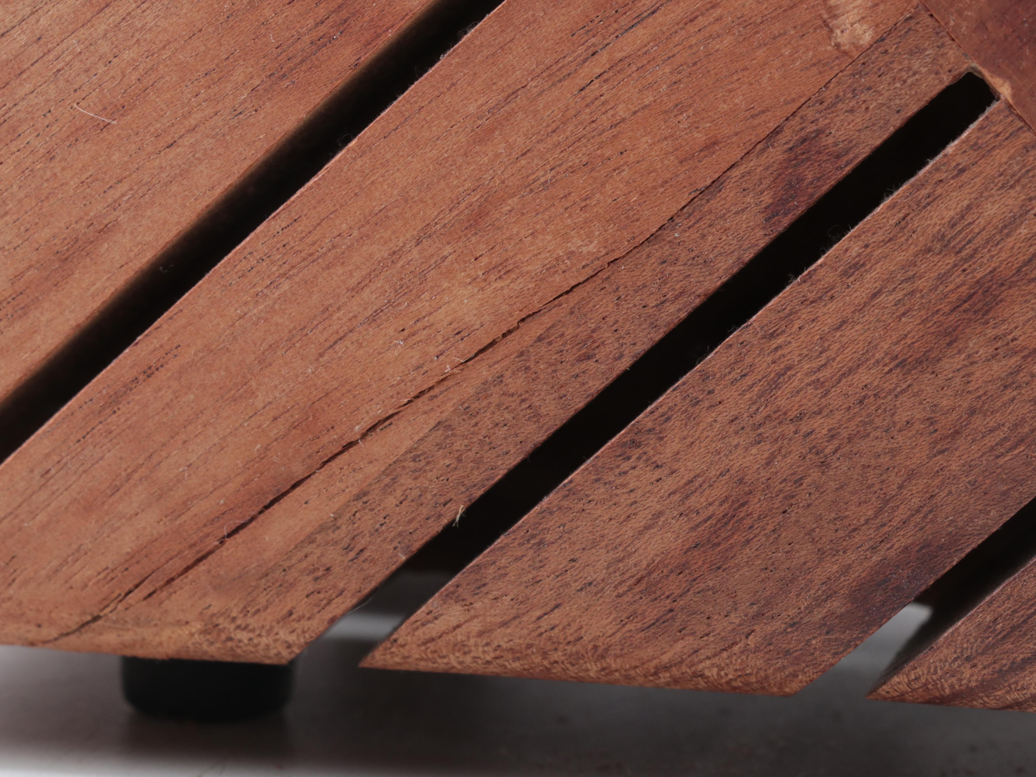 Wood Kitchen Cutlery Block with Stainless Steel Knives