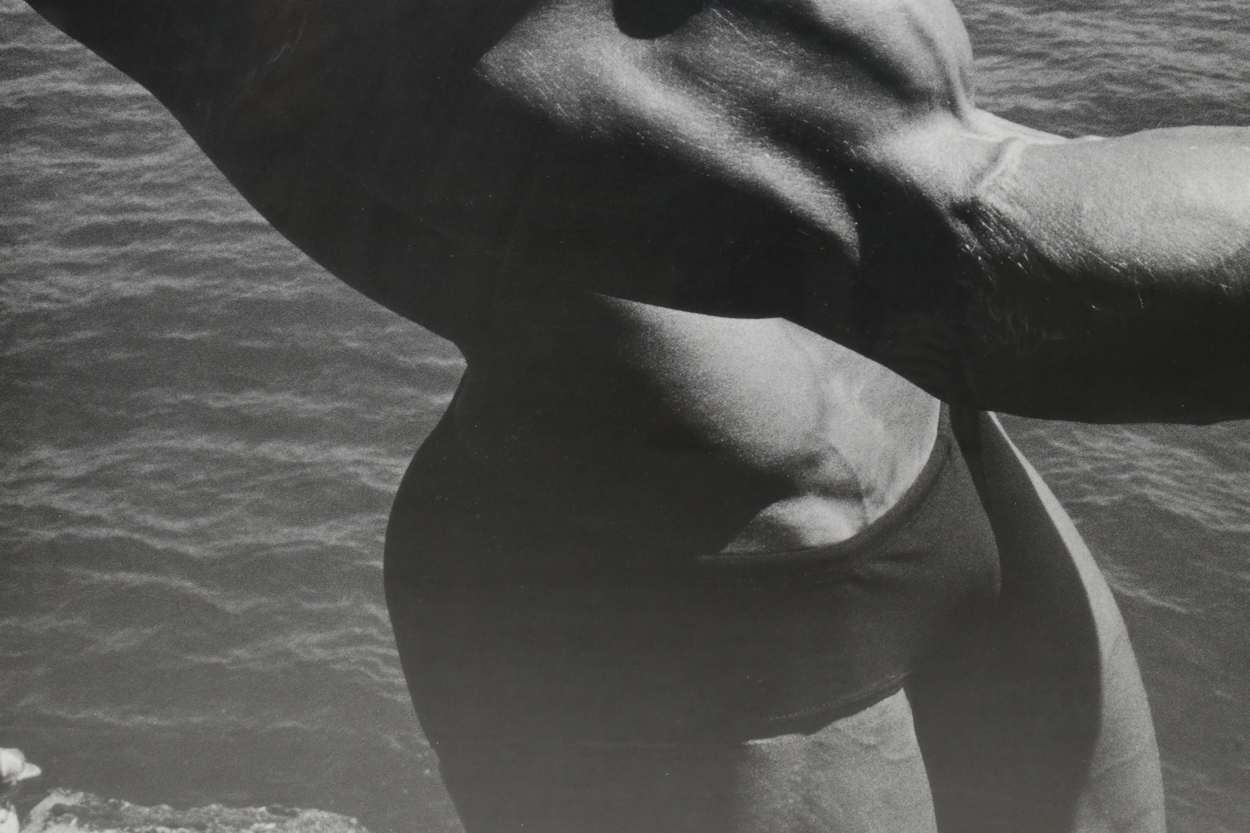 George Butler Halftone Posters "Double Forearms" and "Sunday in the Park," 1996