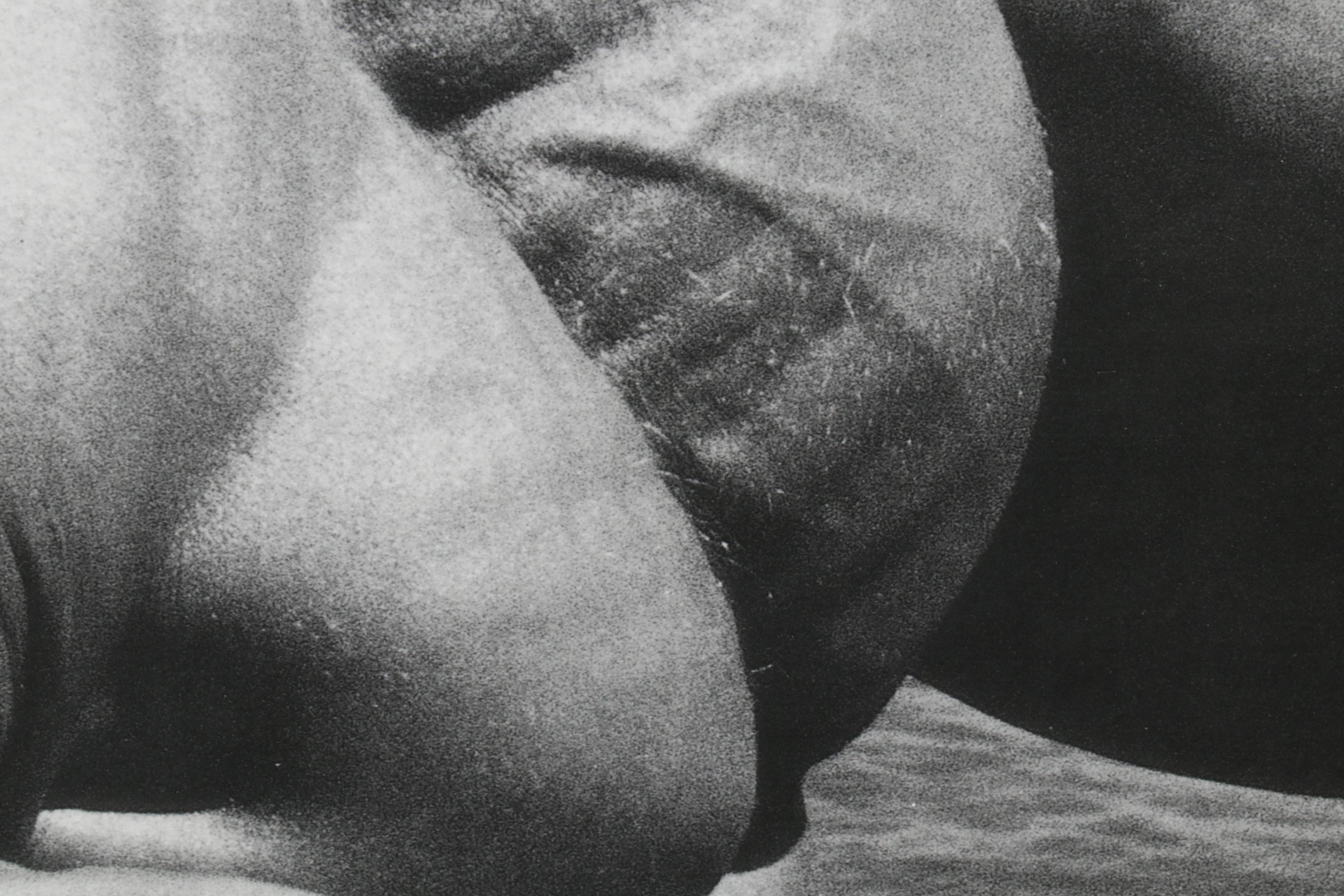 George Butler Halftone Posters "Double Forearms" and "Sunday in the Park," 1996