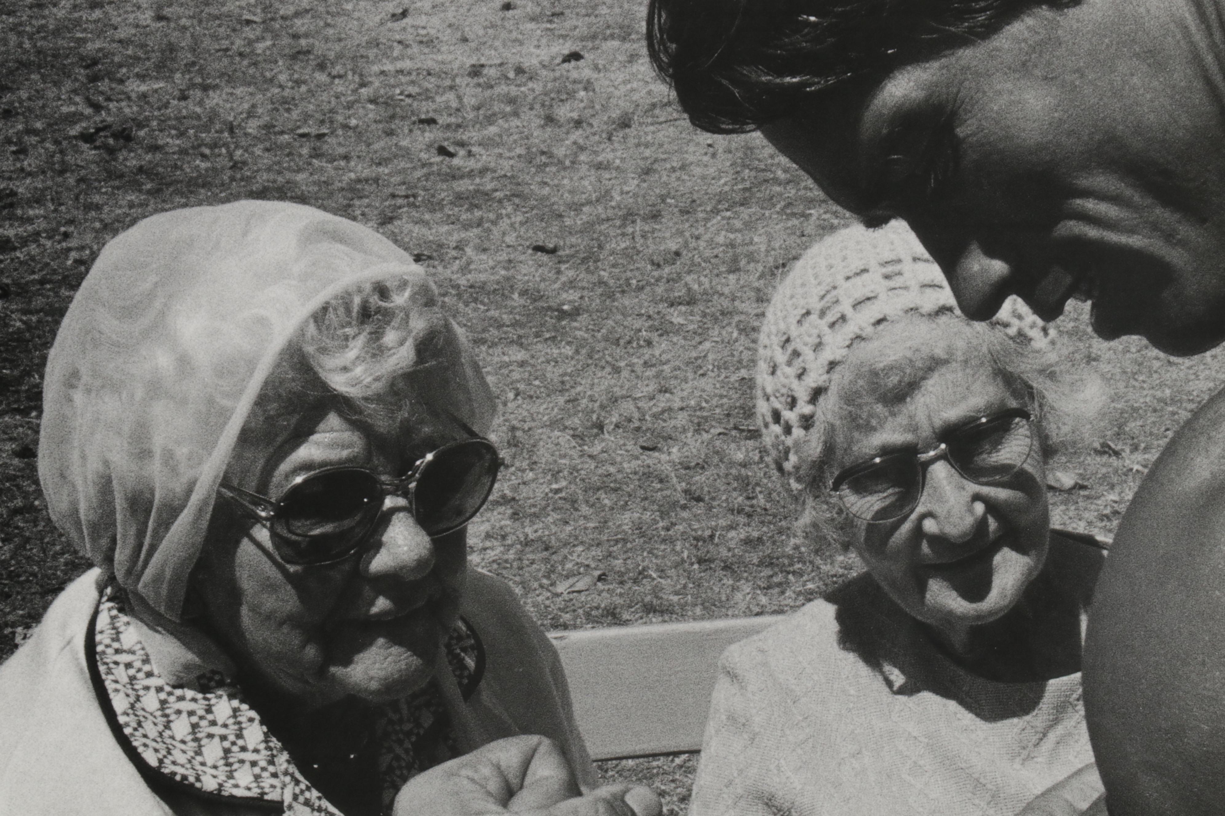 George Butler Halftone Posters "Double Forearms" and "Sunday in the Park," 1996