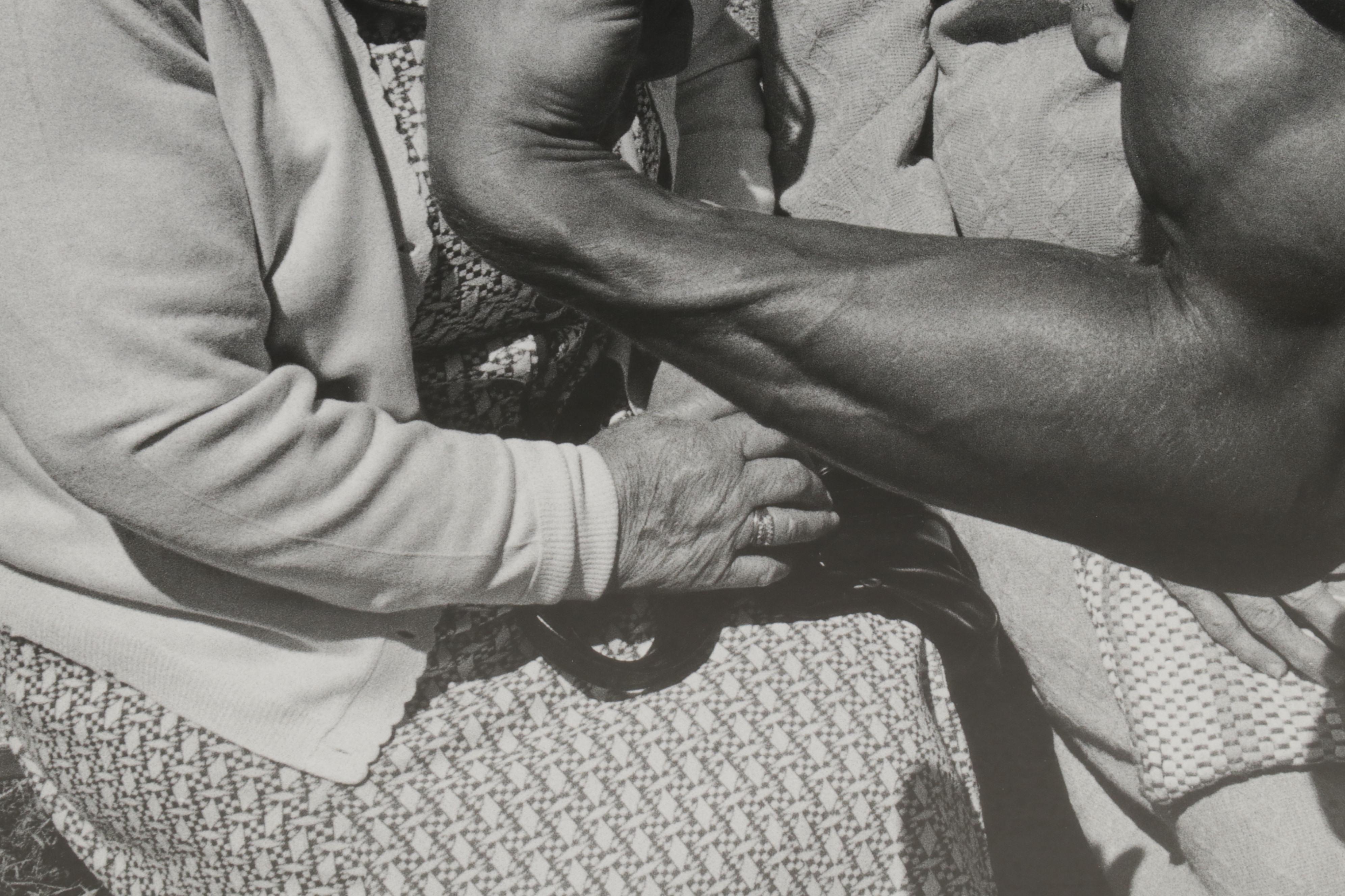 George Butler Halftone Posters "Double Forearms" and "Sunday in the Park," 1996