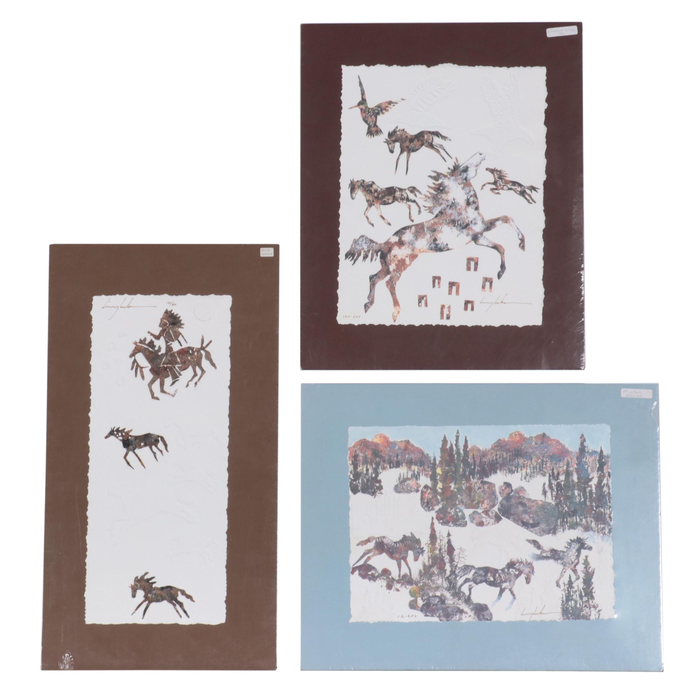 King Kuka Nature Embossed Lithograph and Offset Lithographs