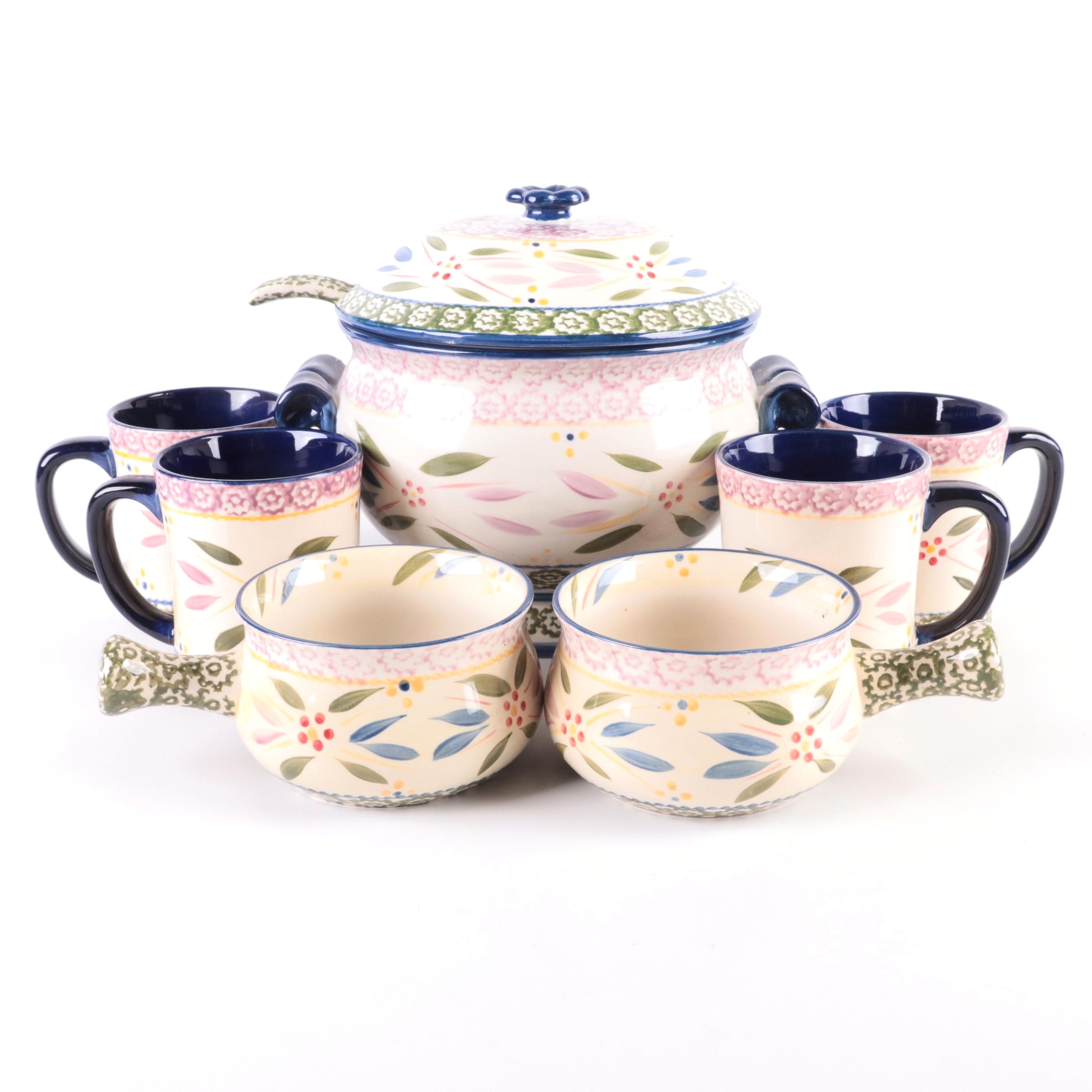 Temp-tations by Tara "Old World Confetti" Ceramic Serveware and Dinnerware