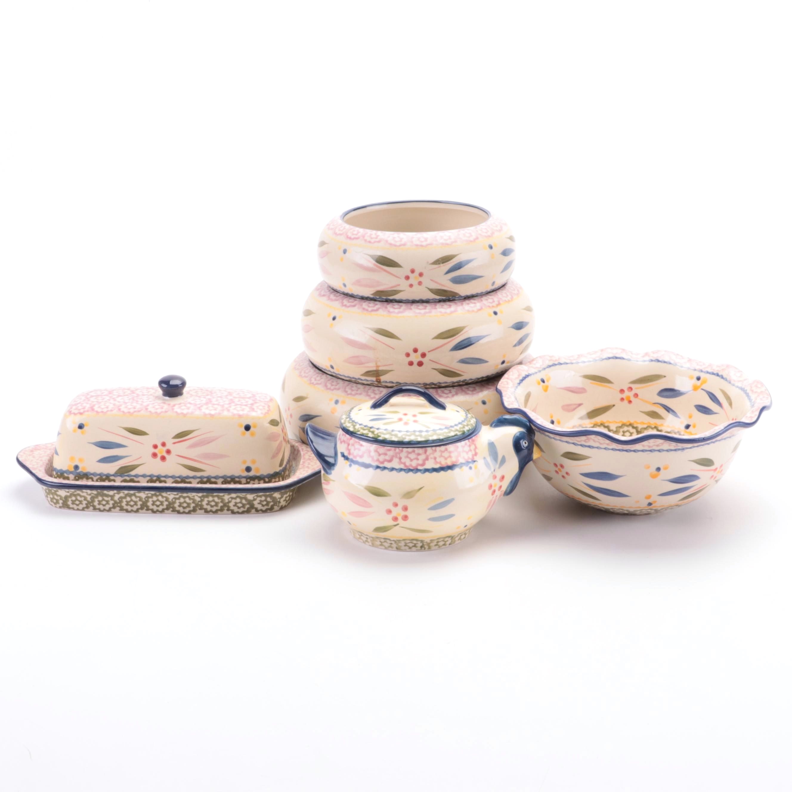 Temp-tations "Old World Confetti" Ceramic Dishes