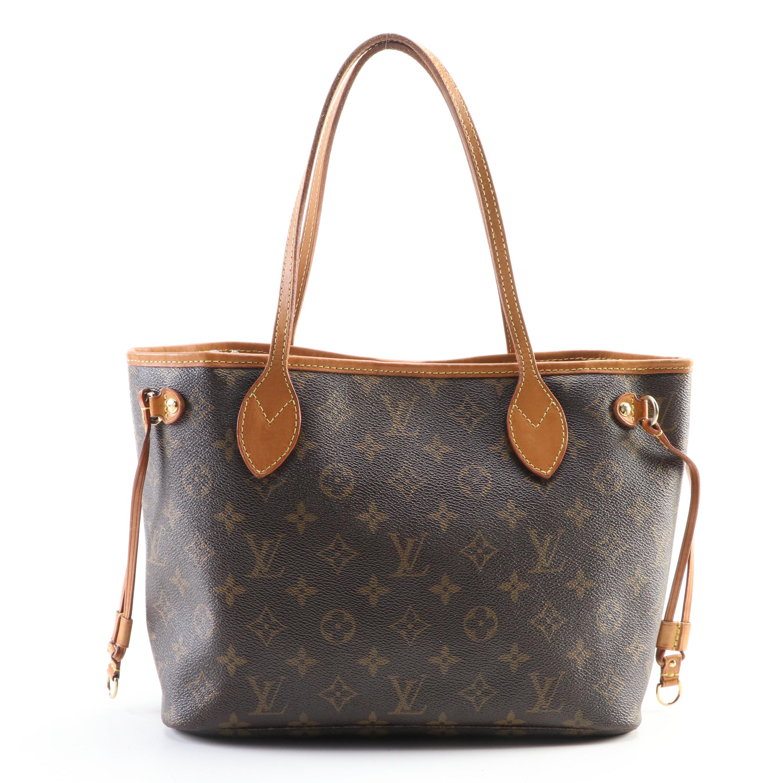 Louis Vuitton Neverfull PM in Monogram Canvas and Leather