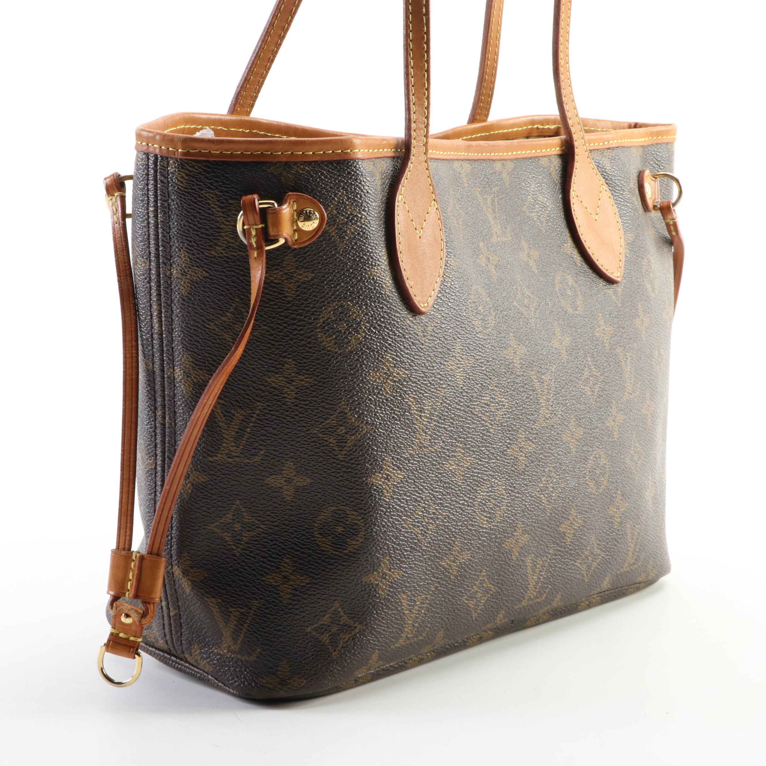 Louis Vuitton Neverfull PM in Monogram Canvas and Leather