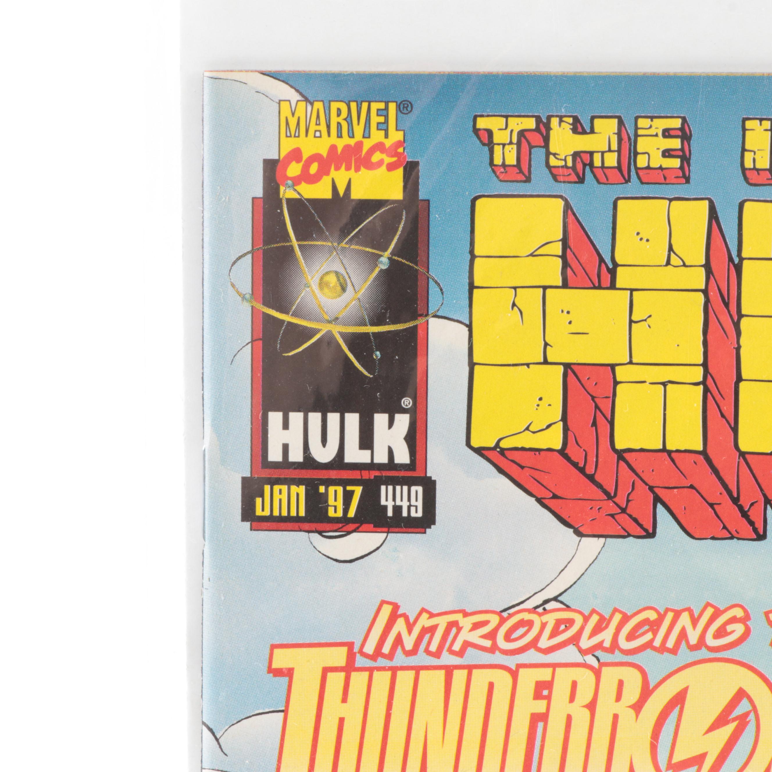 Marvel The Incredible Hulk #449 1st Appearance of The Thunderbolts Comic Book