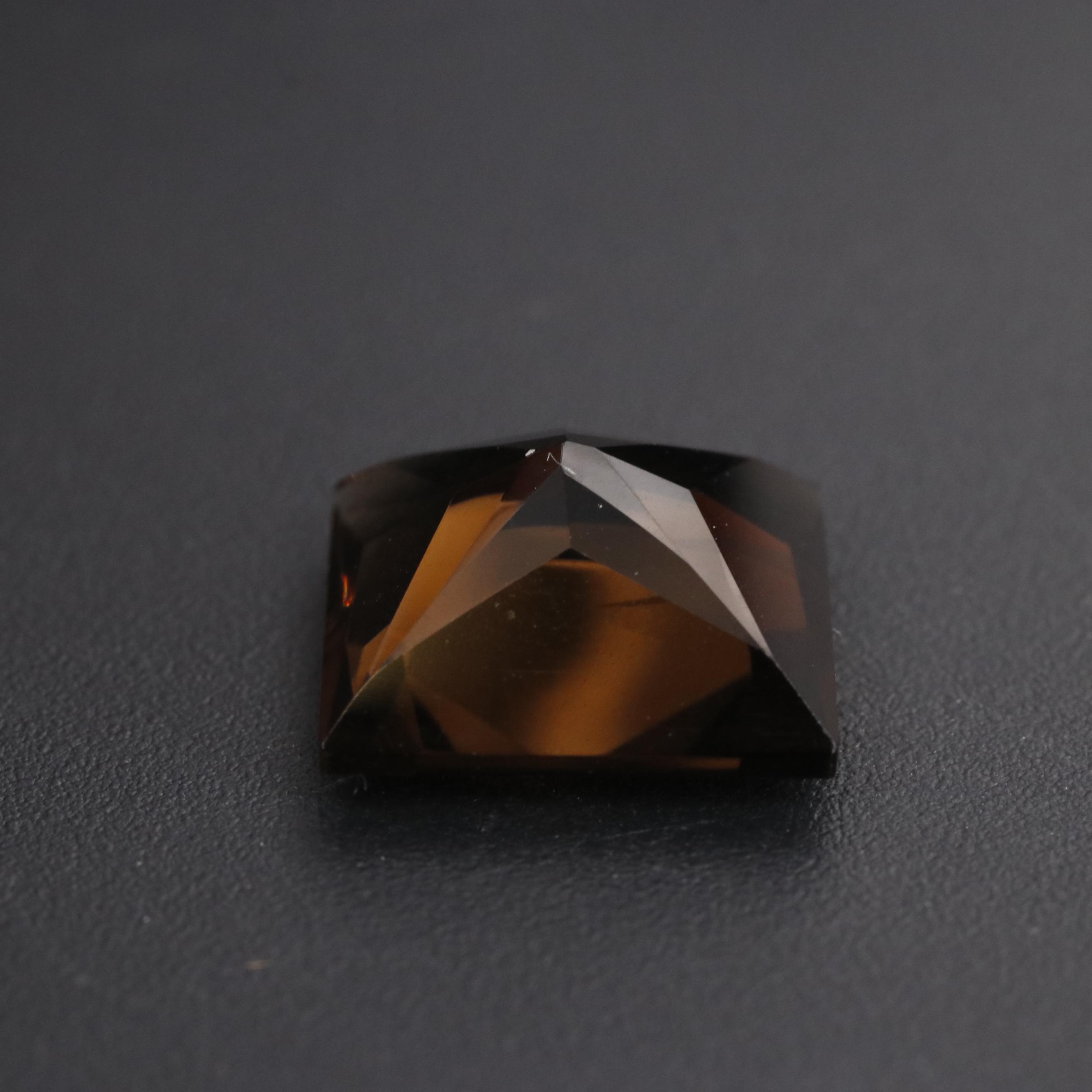 Loose 6.33 CT Smoky Quartz