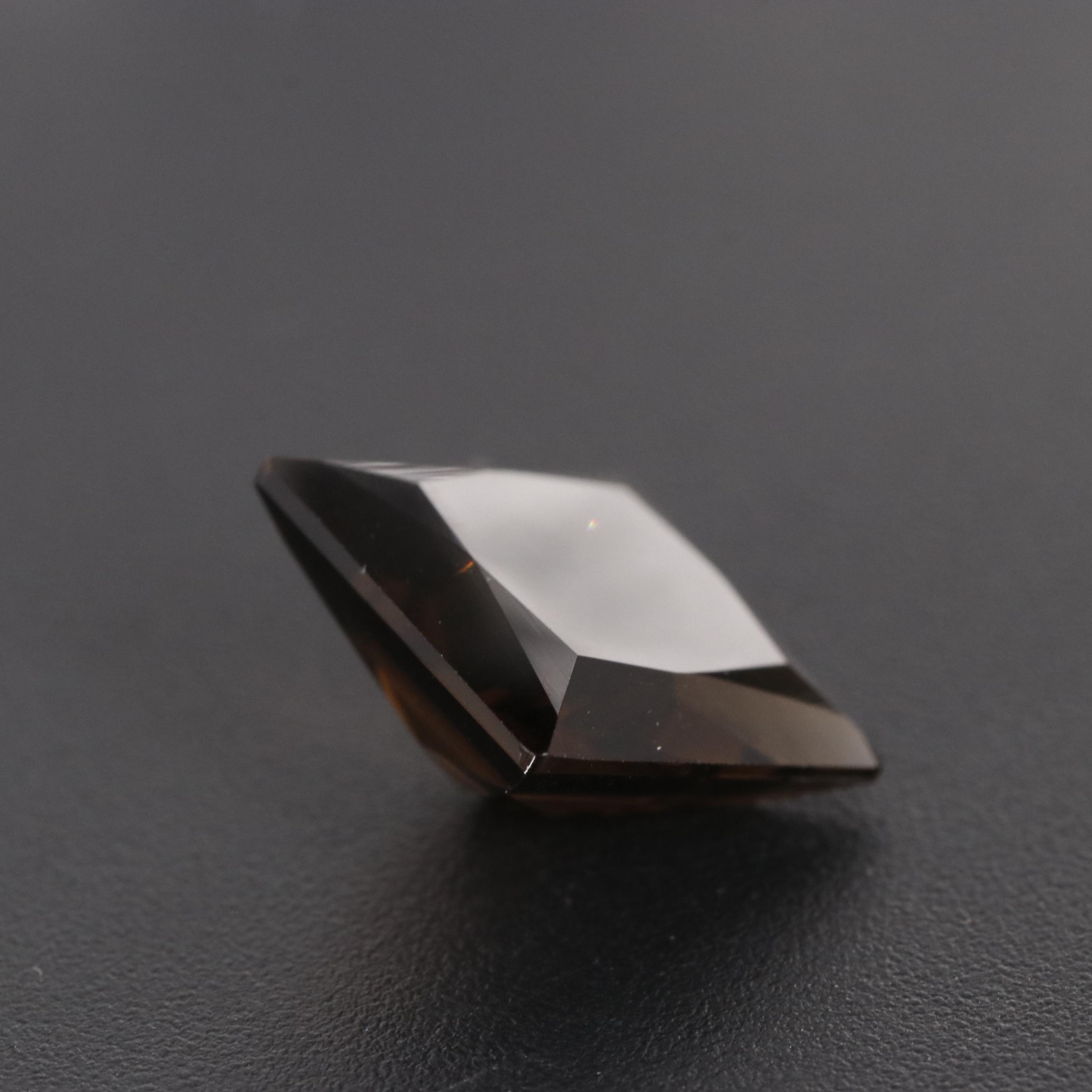 Loose 6.33 CT Smoky Quartz