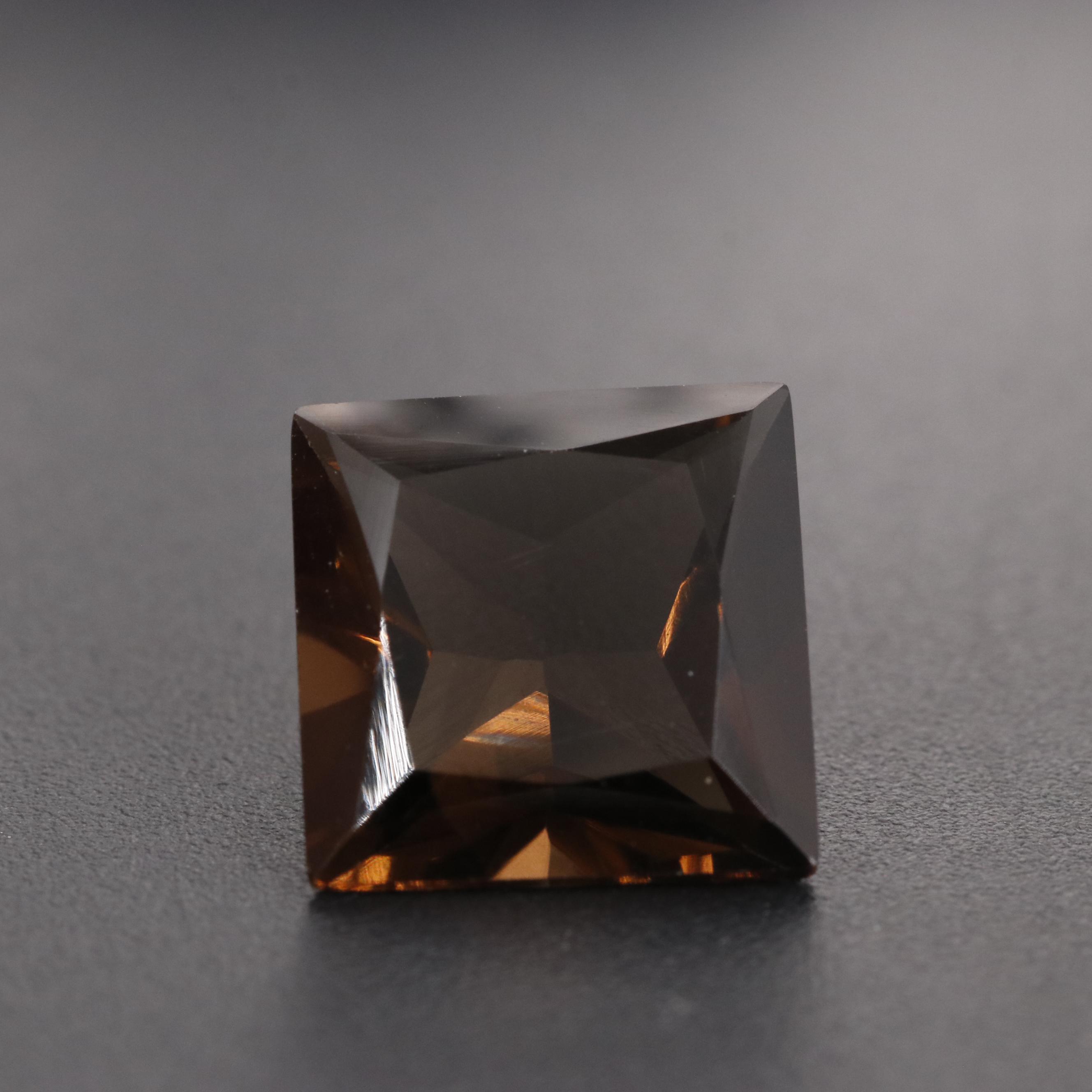 Loose 6.33 CT Smoky Quartz