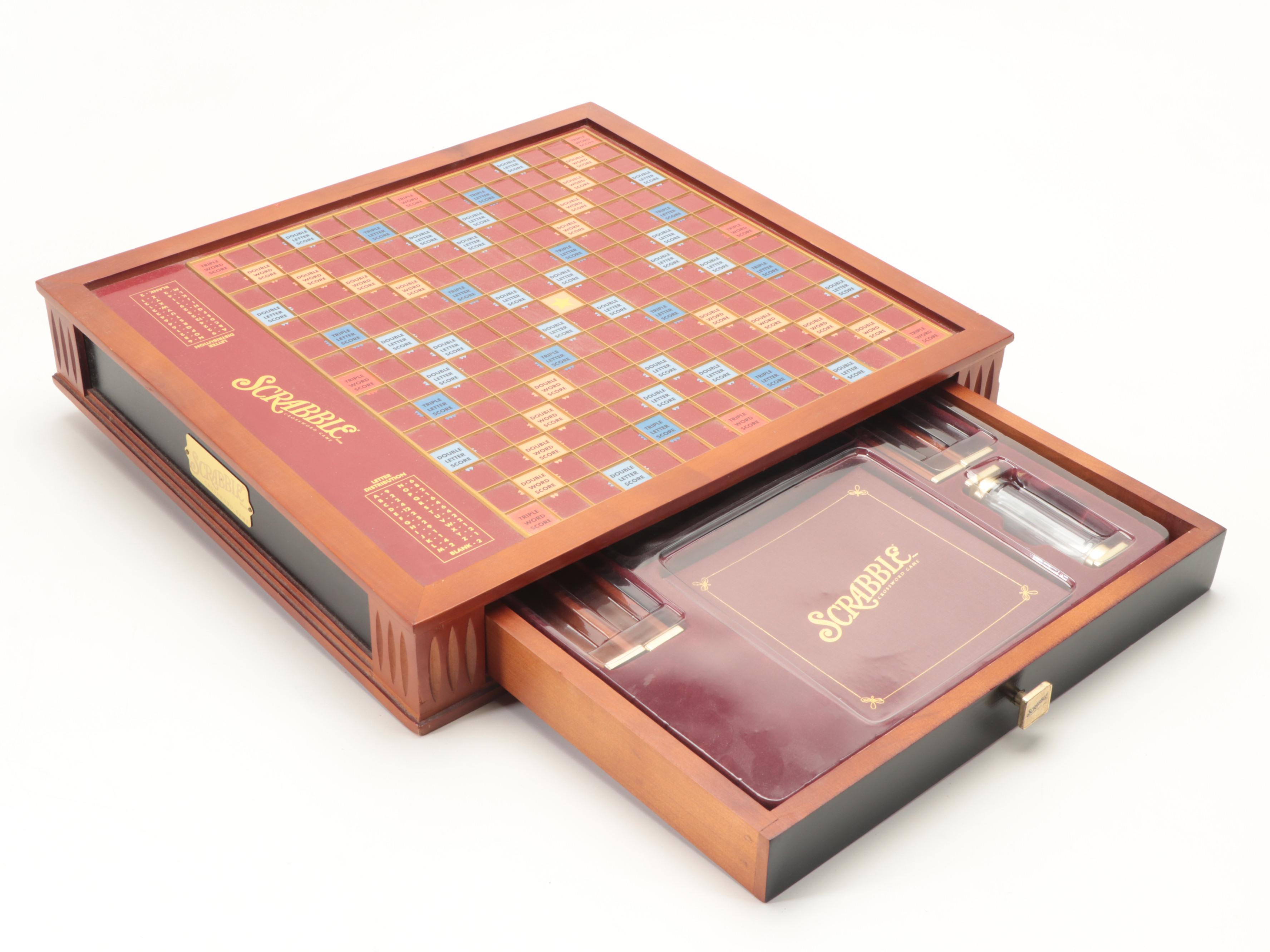 Hasbro Six-in-One Game Box Set with Turntable Scrabble Set