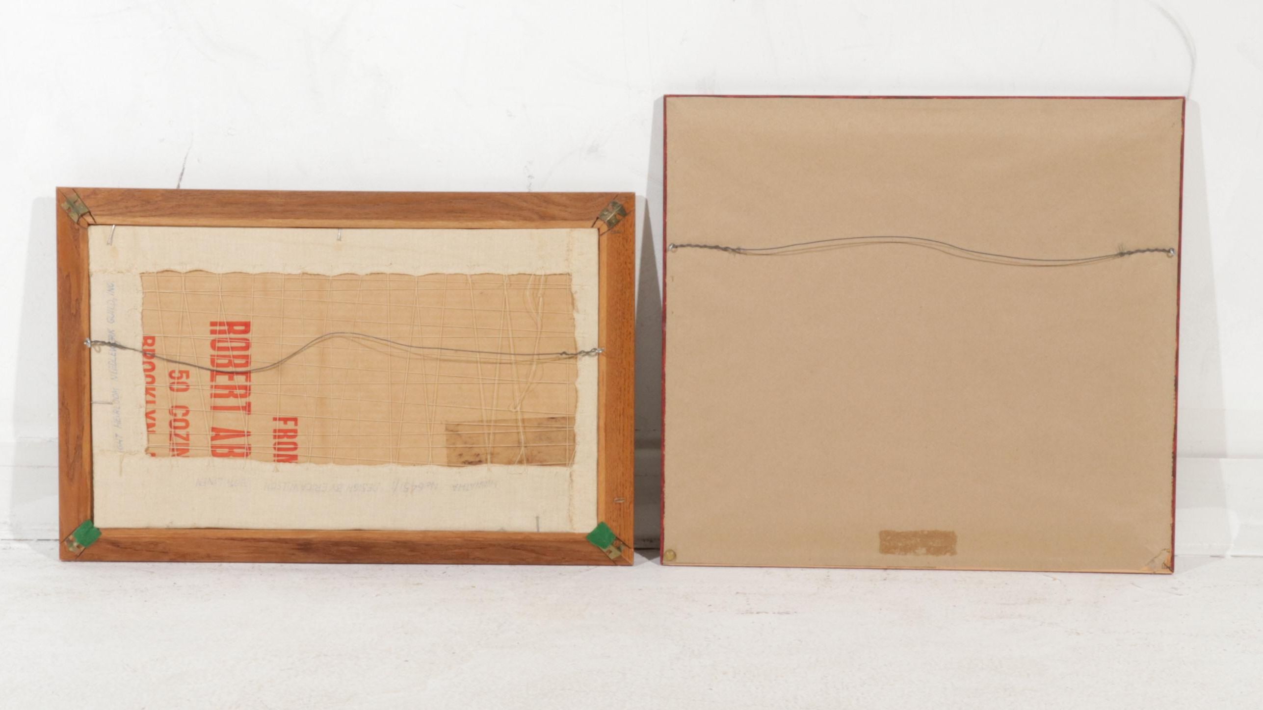 Patriotic Handmade Embroidery and Folk Art Cross-Stitch Panels, Late 20th C