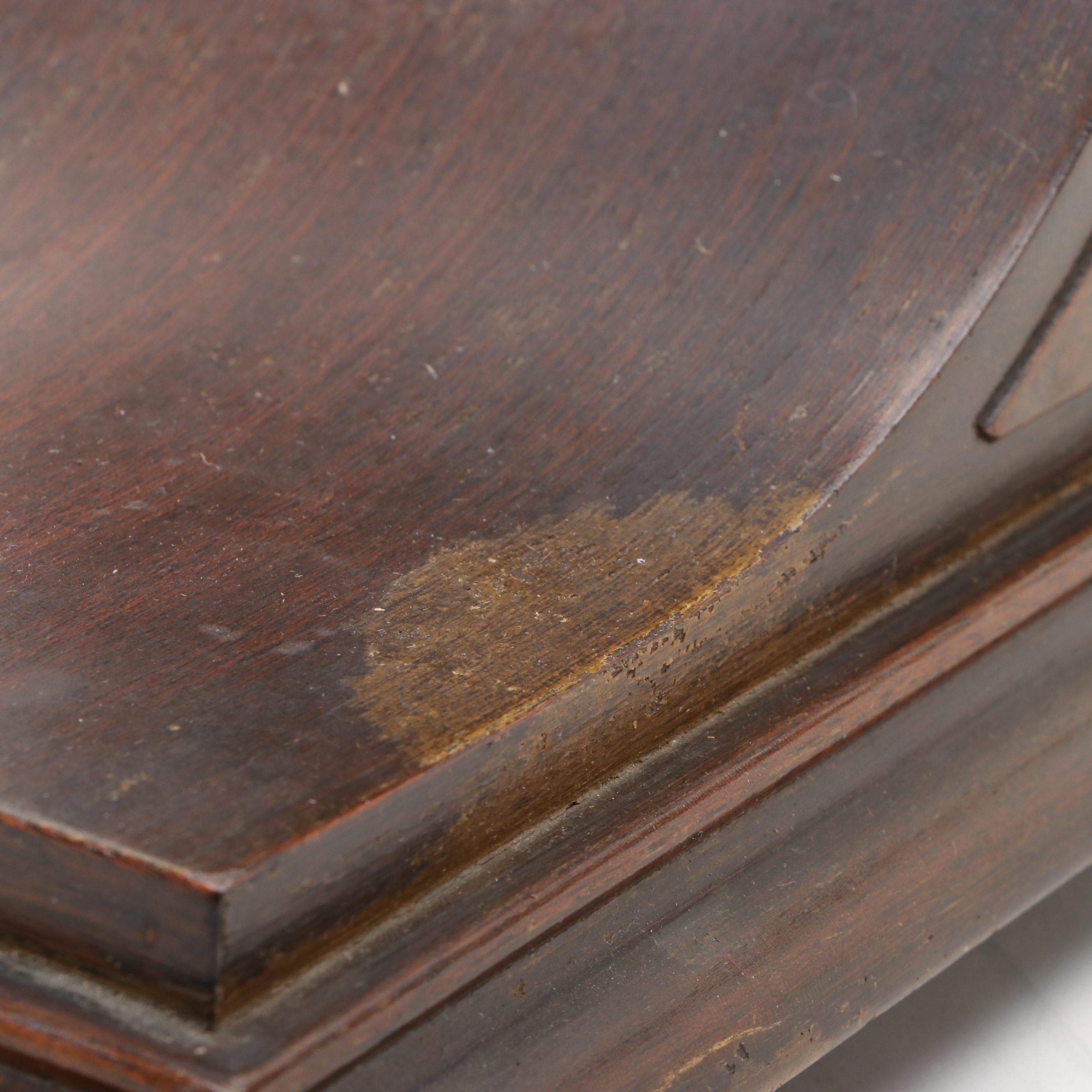 Revere Westminster Chime Electric Wooden Tambour Mantel Clock, Mid-20th Century