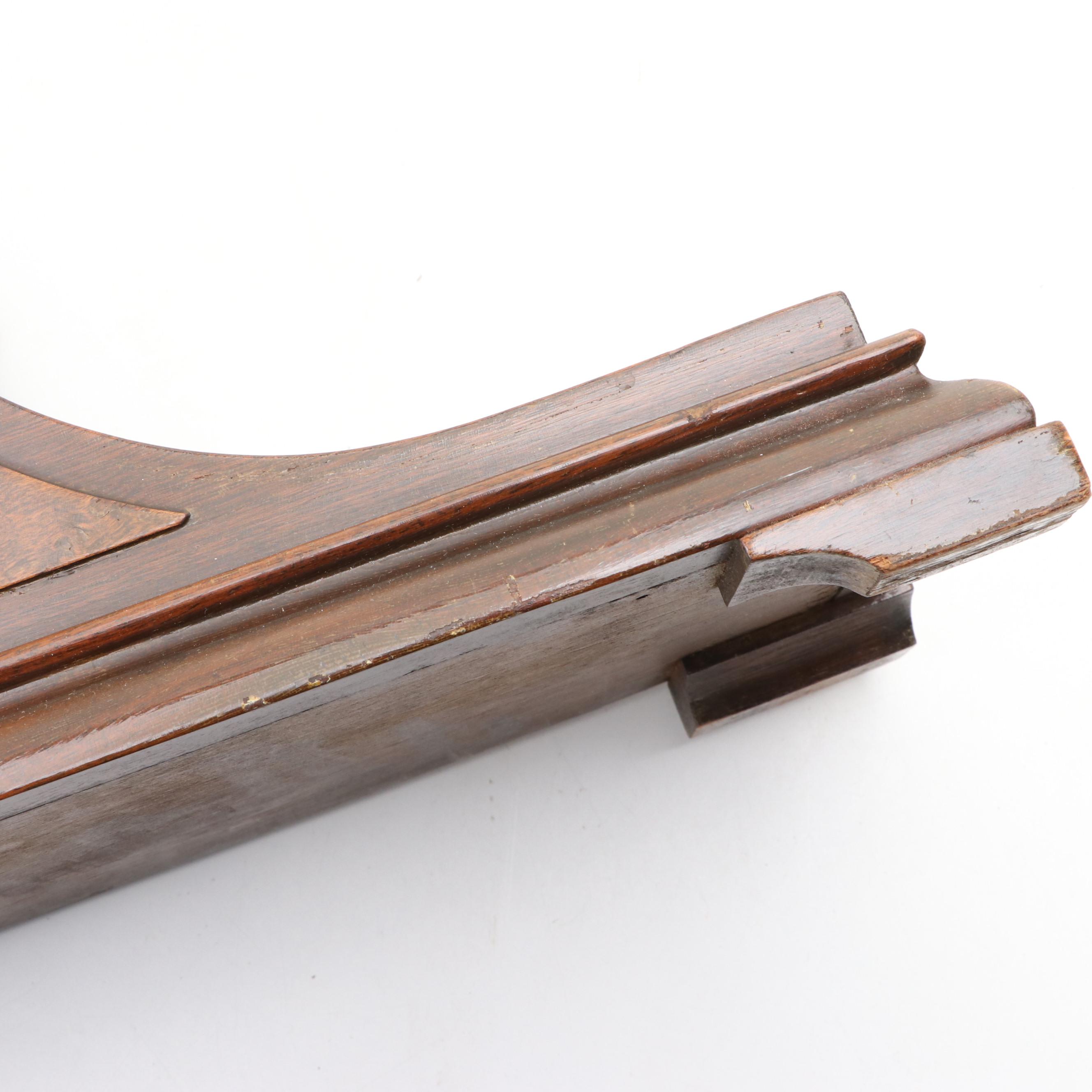 Revere Westminster Chime Electric Wooden Tambour Mantel Clock, Mid-20th Century