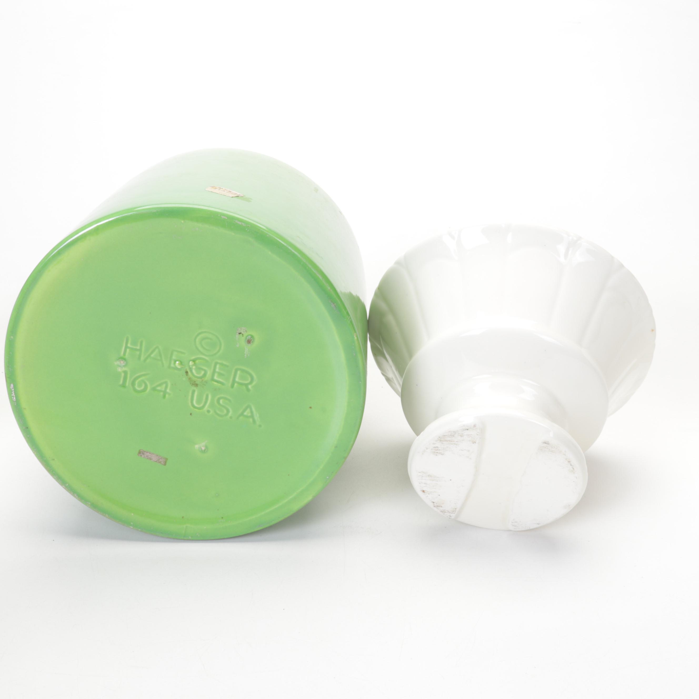 Haeger Pottery and Other American Made Ceramic Planters