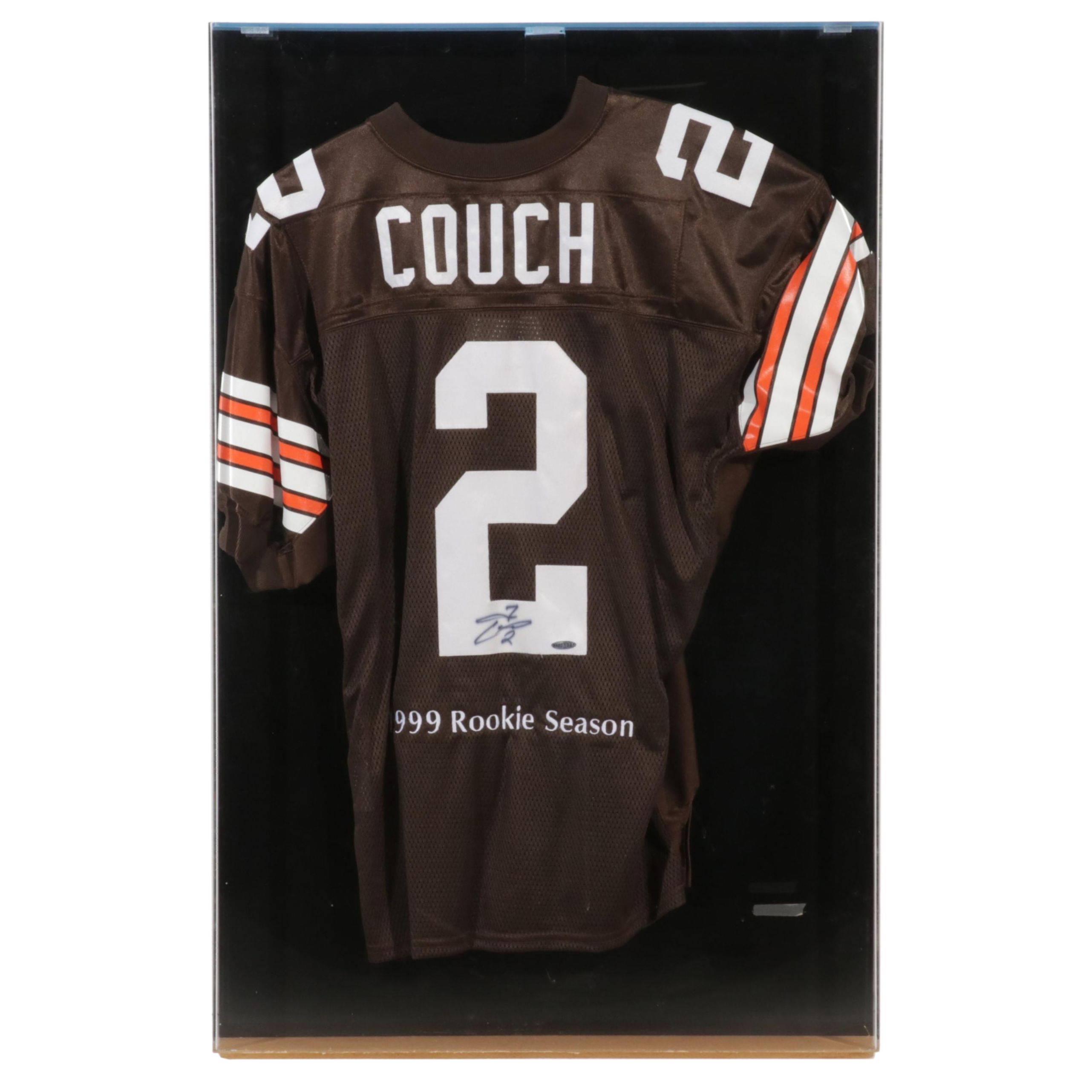 Tim Couch Signed NFL Cleveland Browns 1999 Rookie Season Jersey