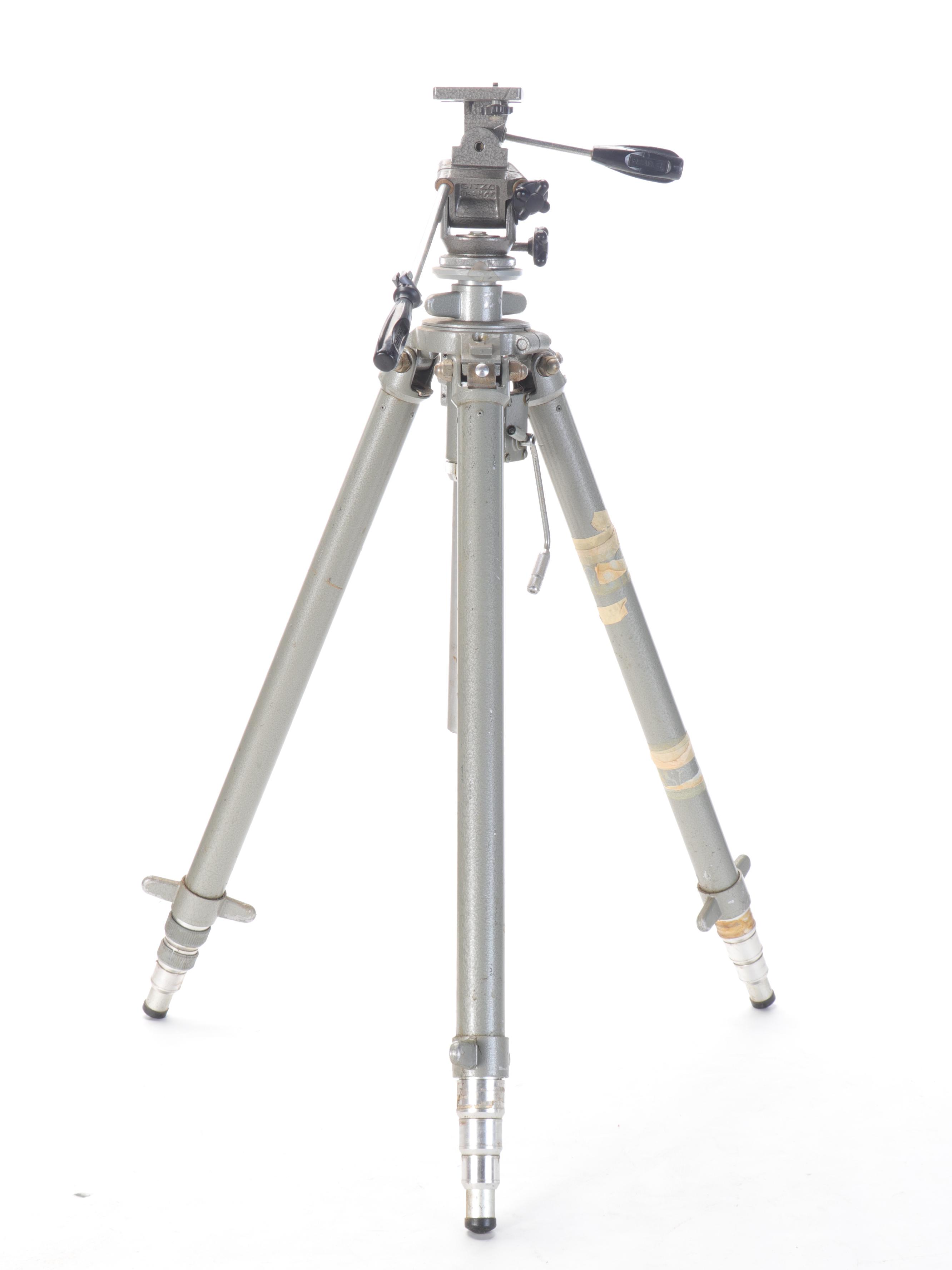 Gitzo Brevete S.G.D.G French  Compact Tripod with Leather Gitzo Case