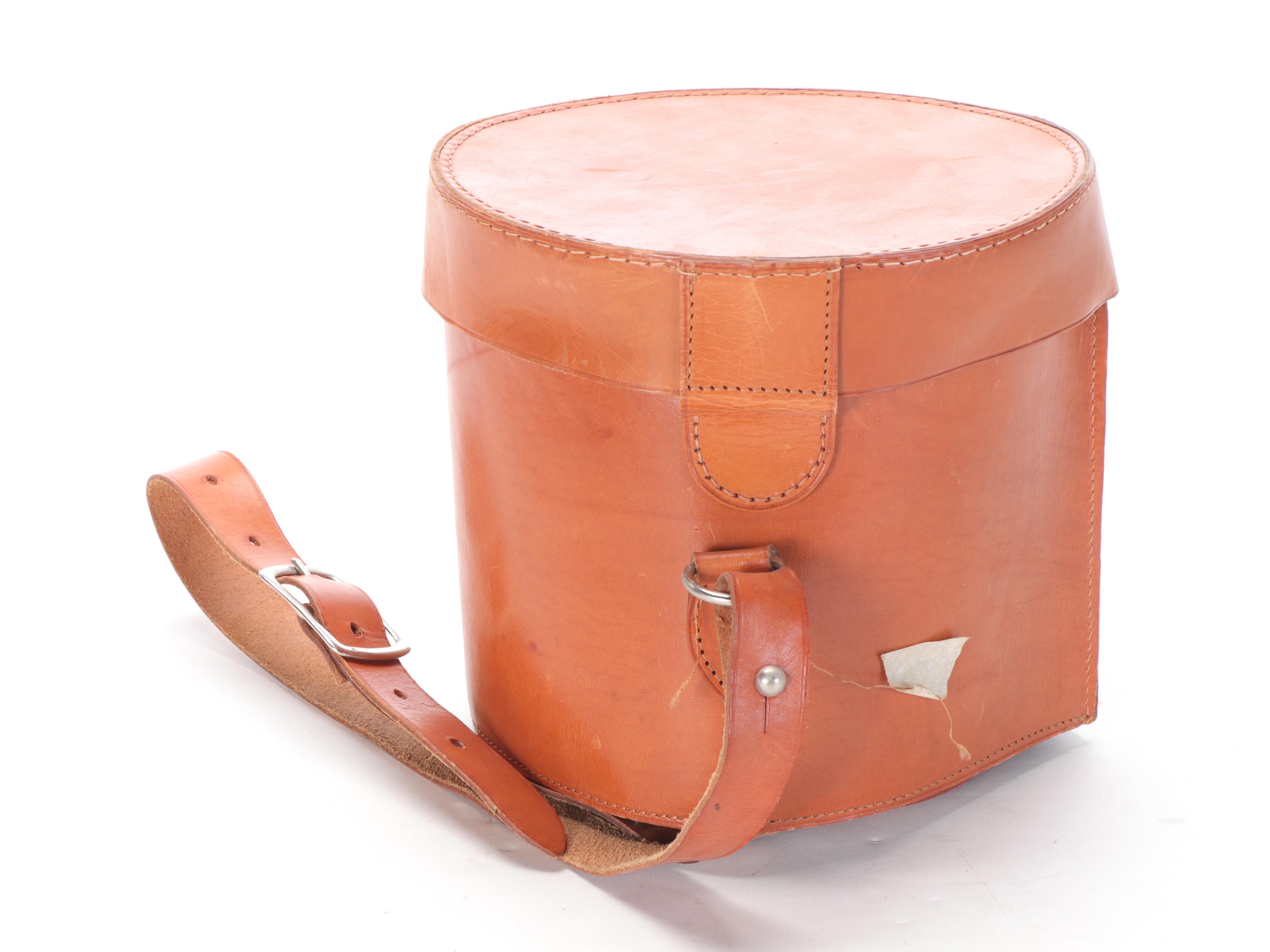 Gitzo Brevete S.G.D.G French  Compact Tripod with Leather Gitzo Case