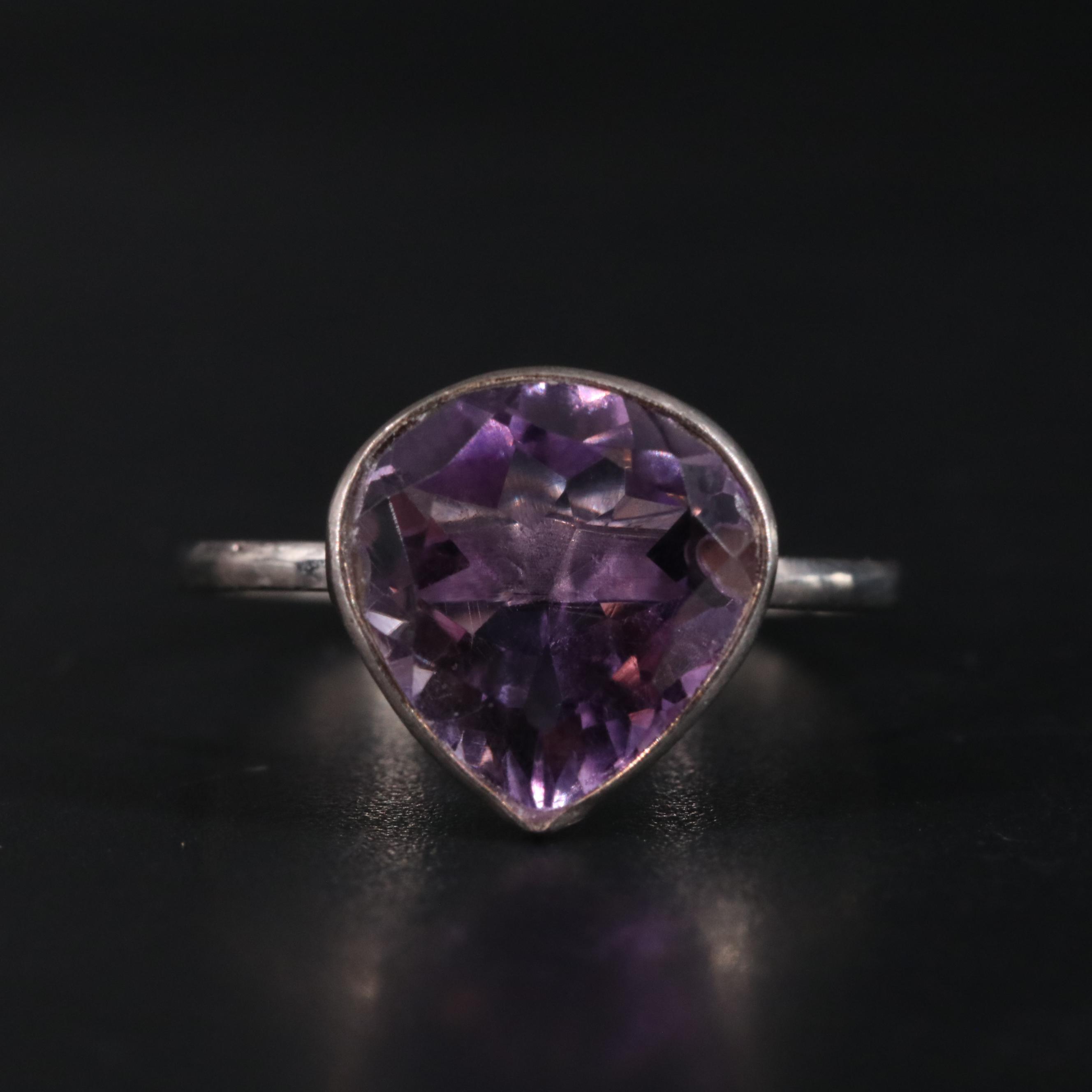 14K Amethyst Ring