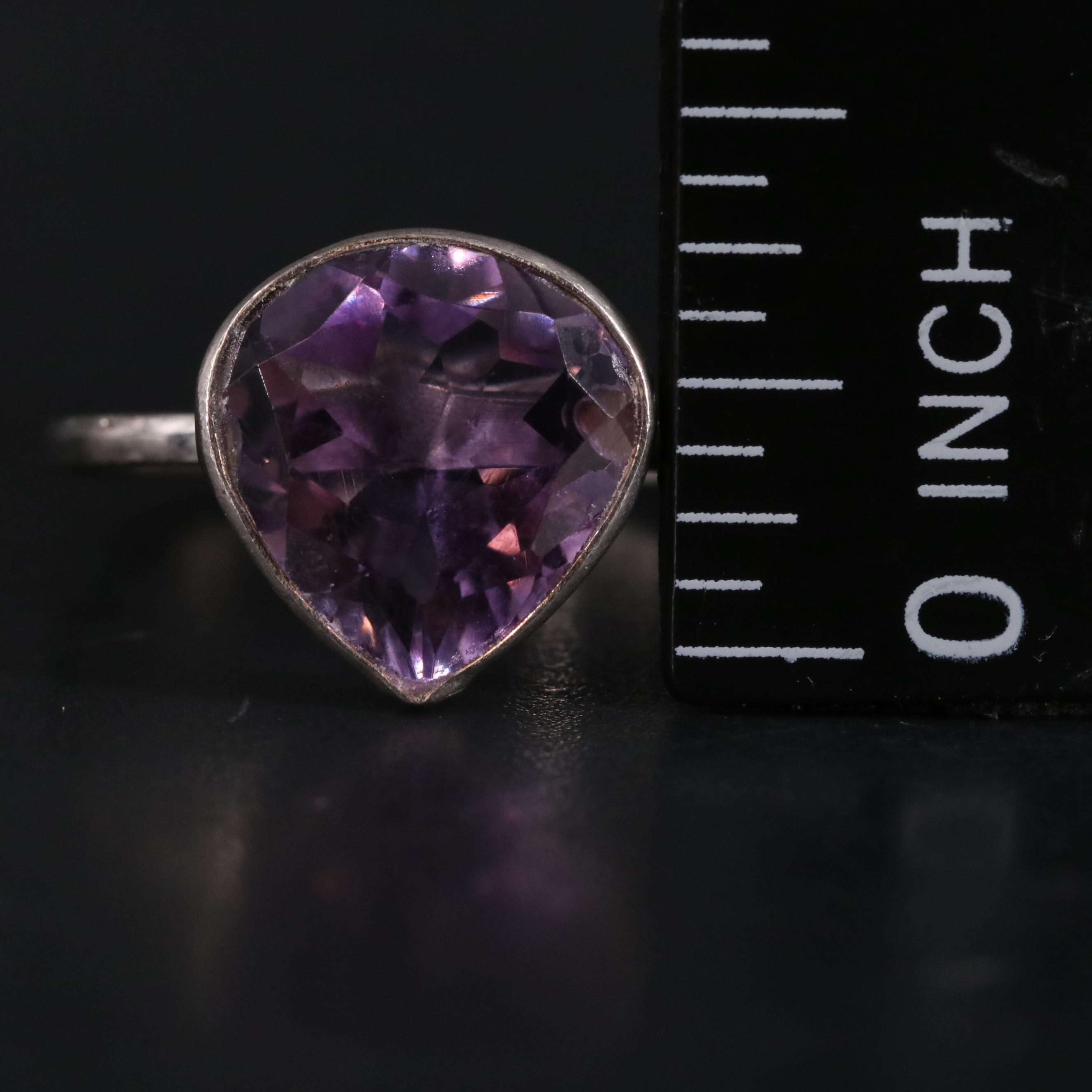 14K Amethyst Ring