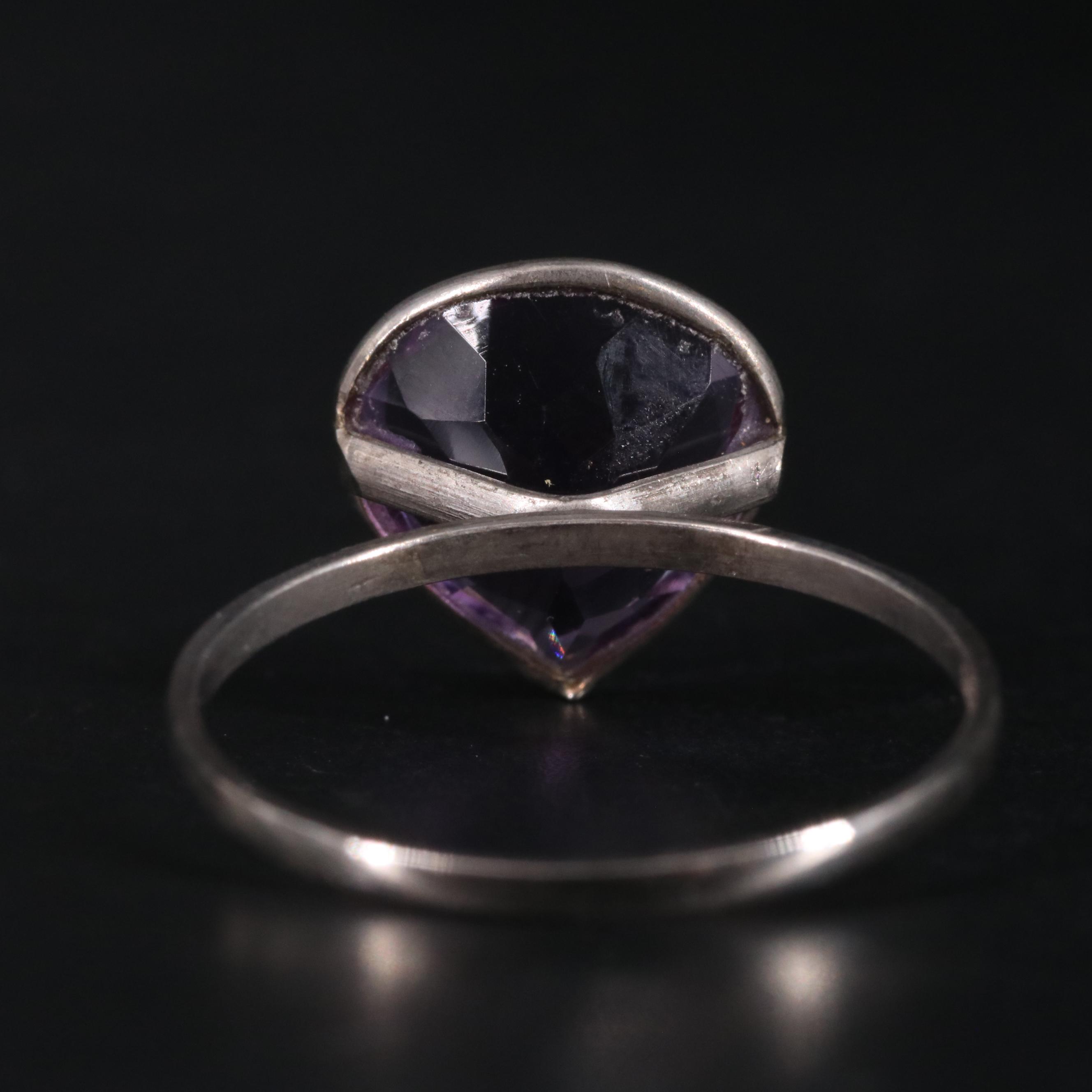 14K Amethyst Ring