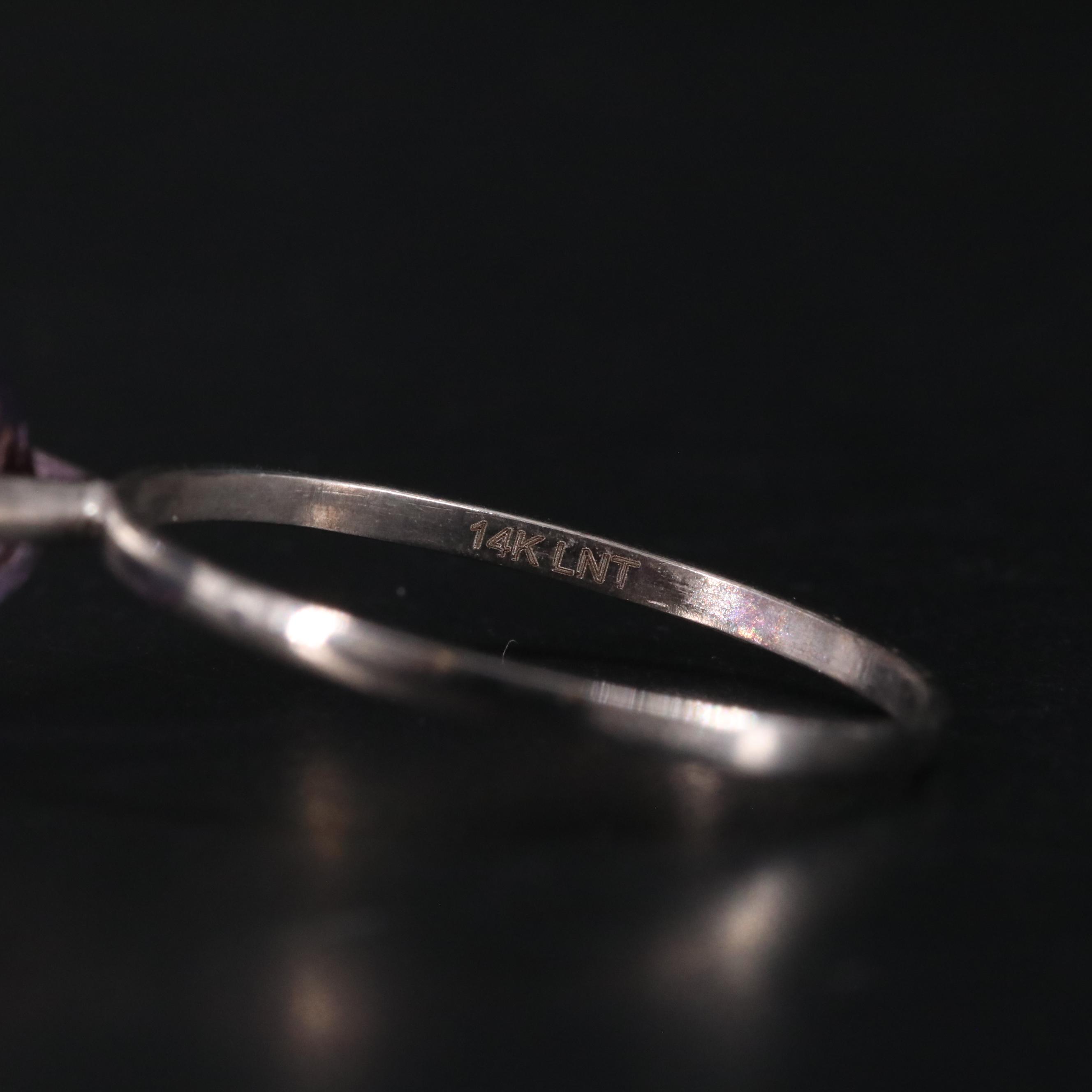 14K Amethyst Ring