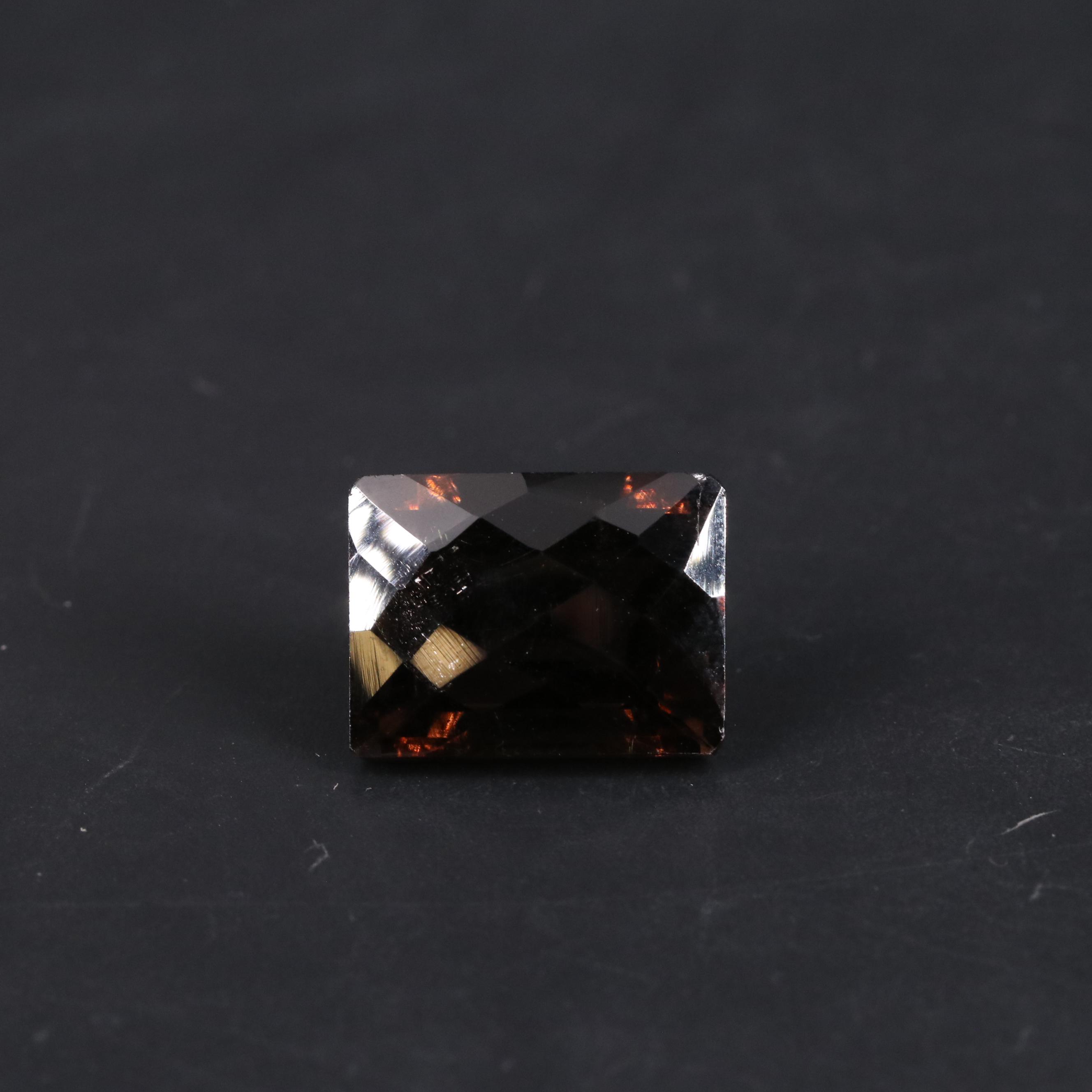 Loose 3.58 CT Smoky Quartz