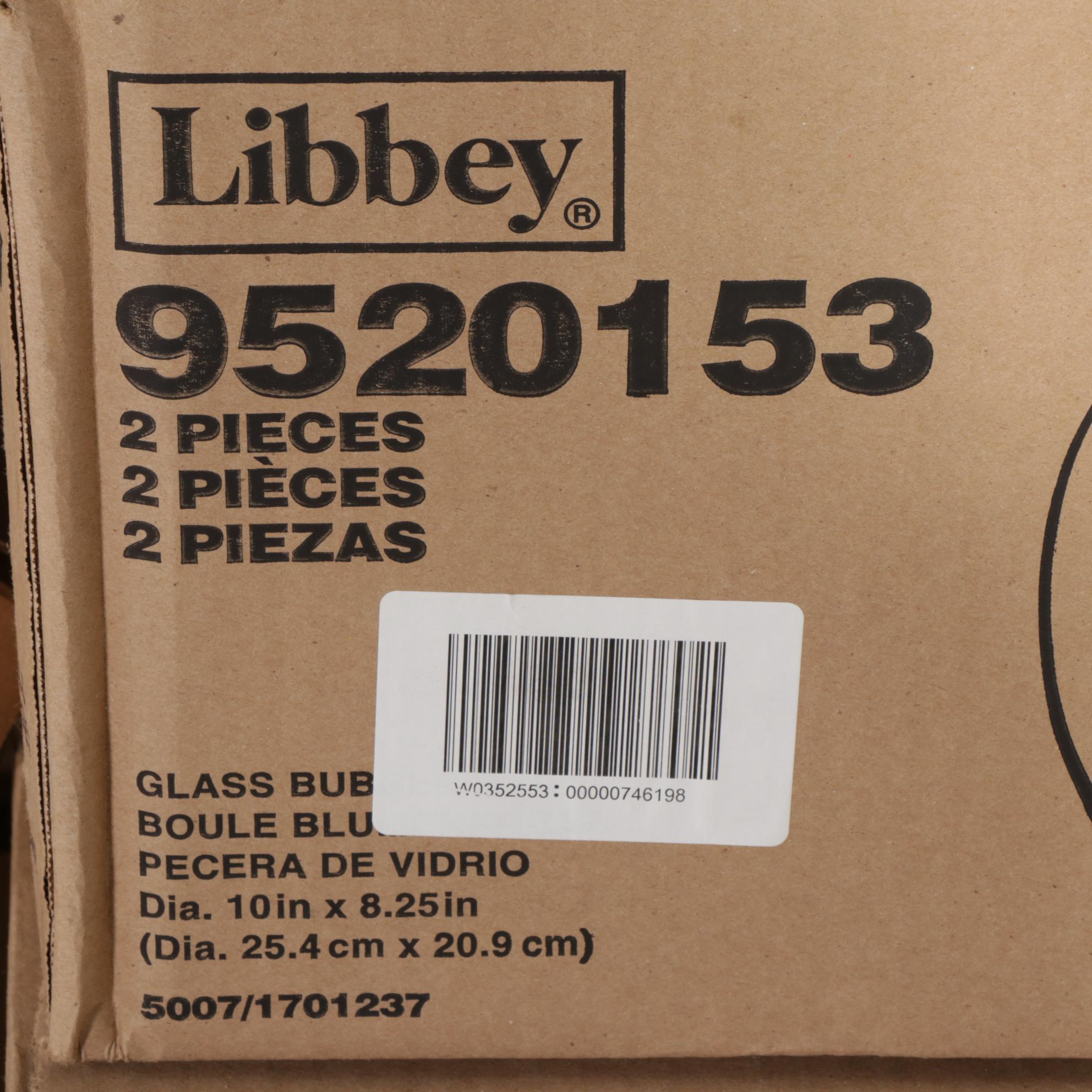 Libbey Bubble Ball Vases, Crisa Large Martini Glasses and More Event Table Decor