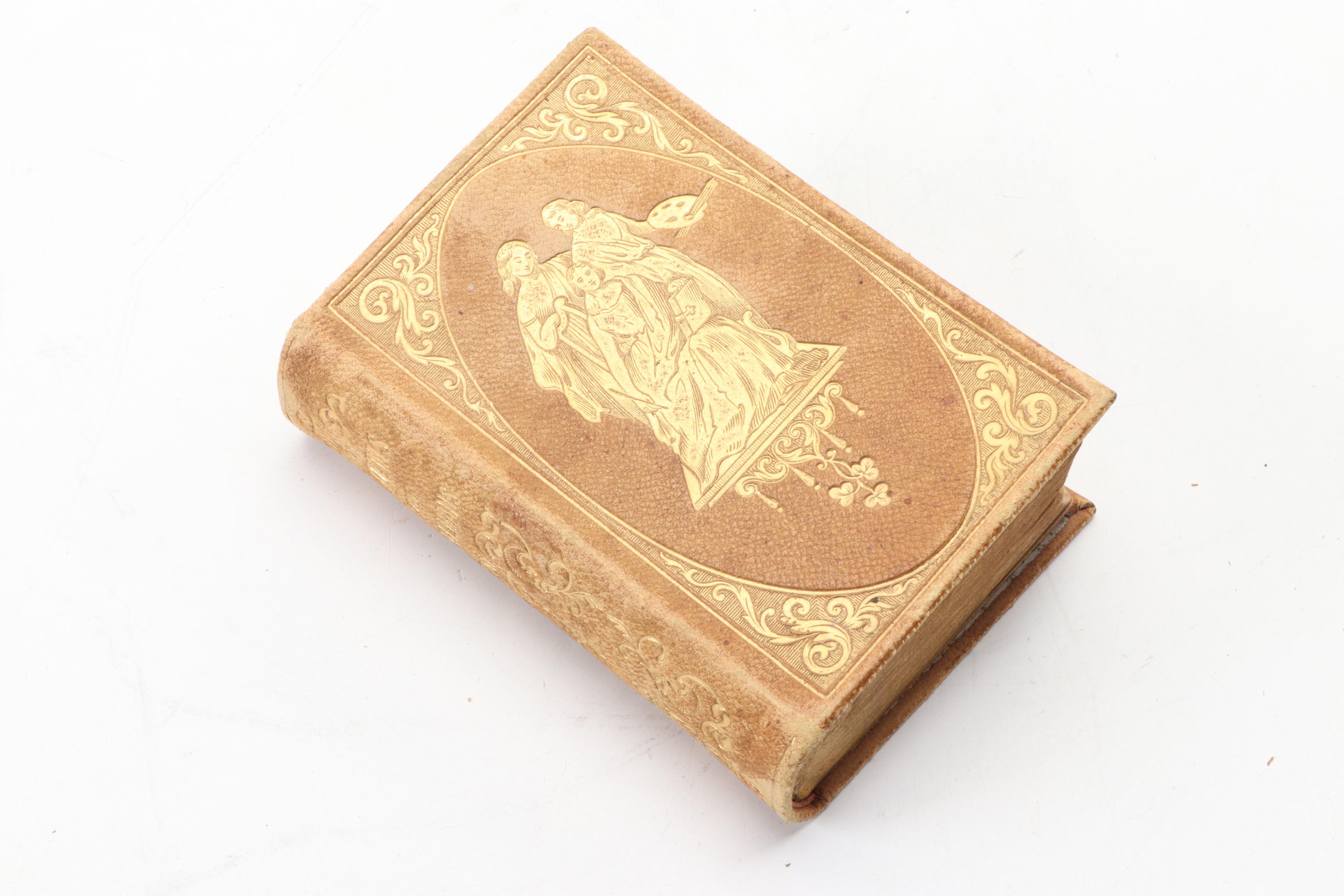 "Poems by Felicia Hemans" by H.T. Tuckerman with French Engraving Books