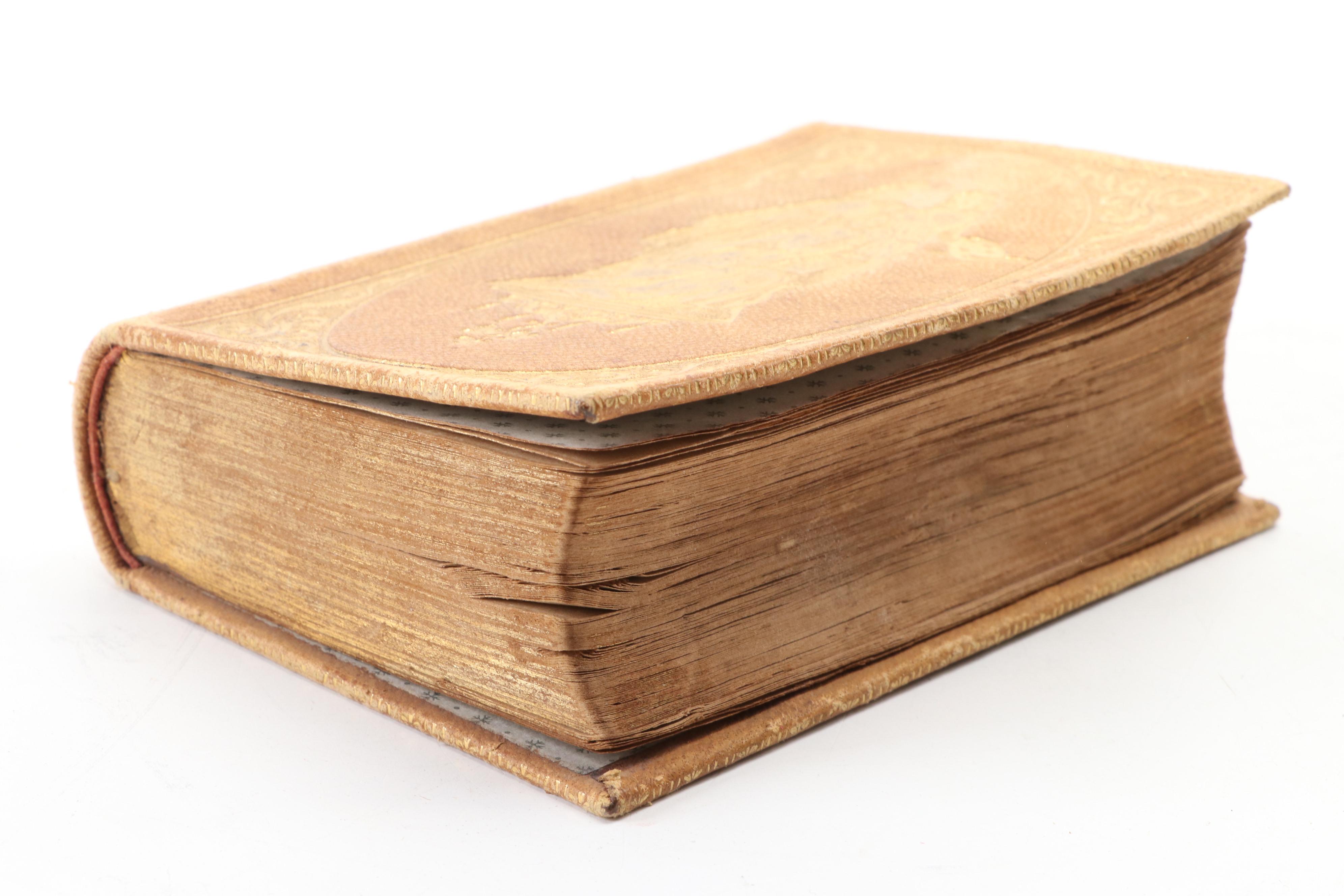 "Poems by Felicia Hemans" by H.T. Tuckerman with French Engraving Books