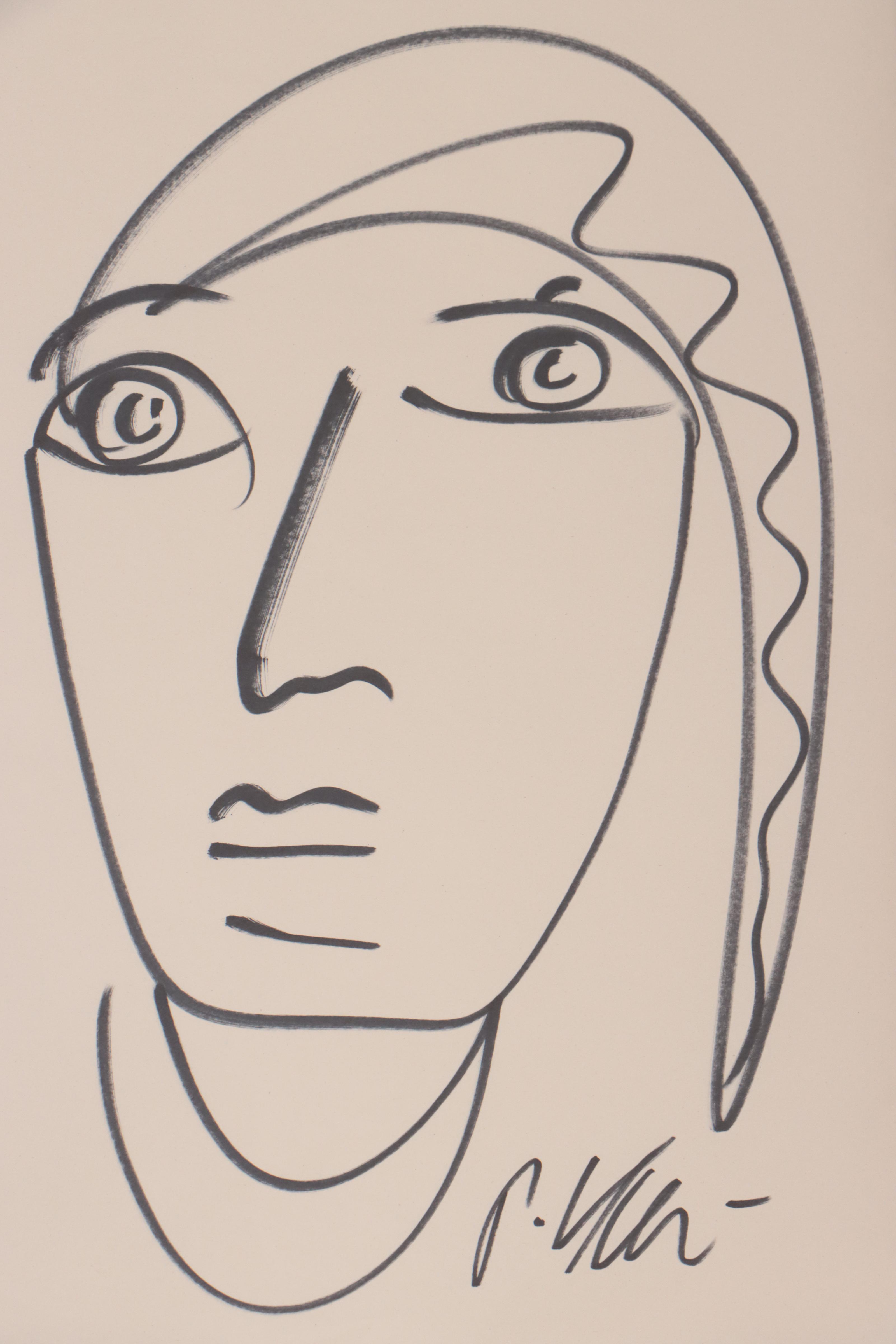 Peter Keil Abstract Ink Portraits