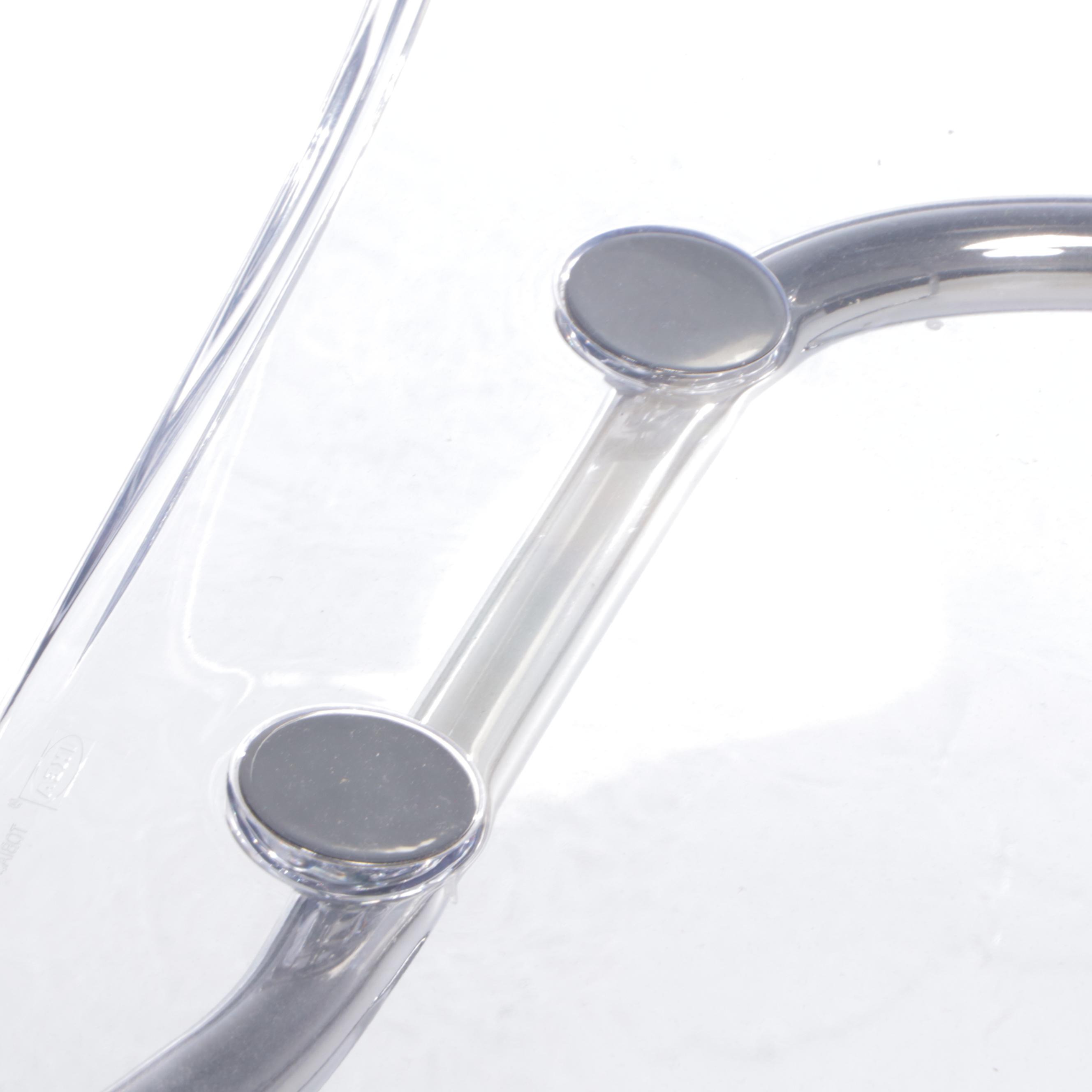 Five Carl Öjerstam for IKEA "Tobias" Steel and Molded Plastic Side Chairs