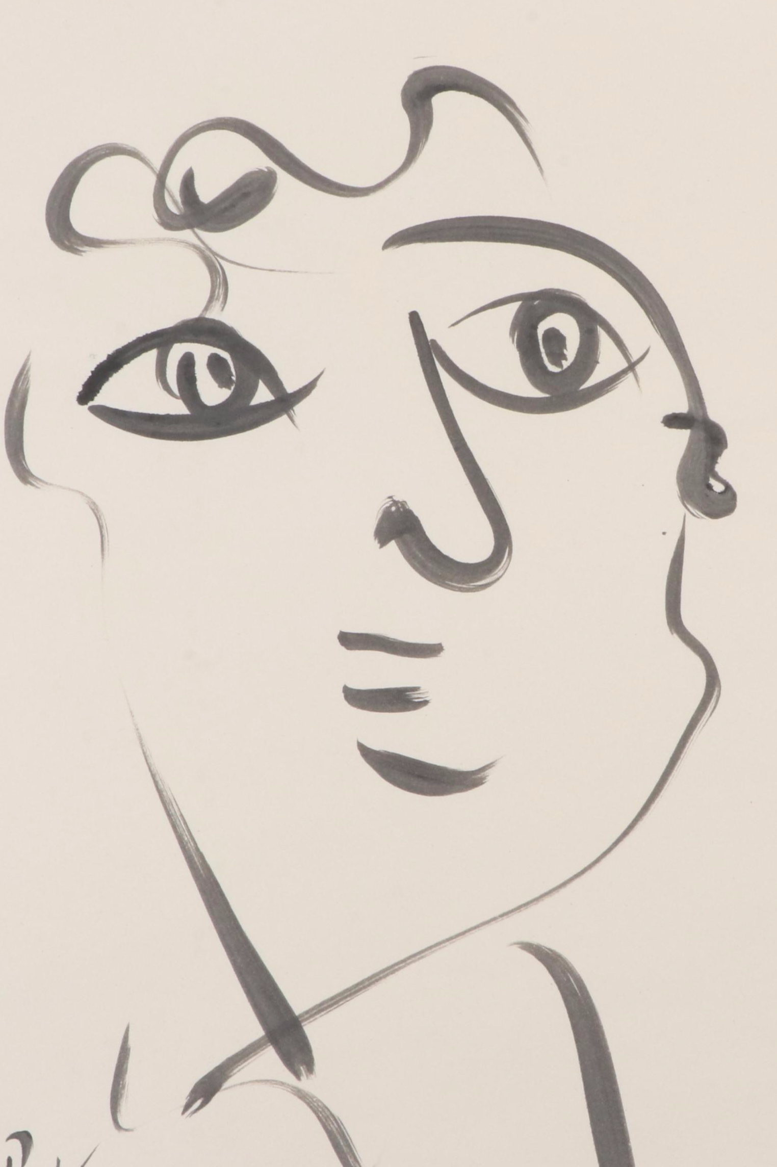 Peter Keil Abstract Ink Portraits